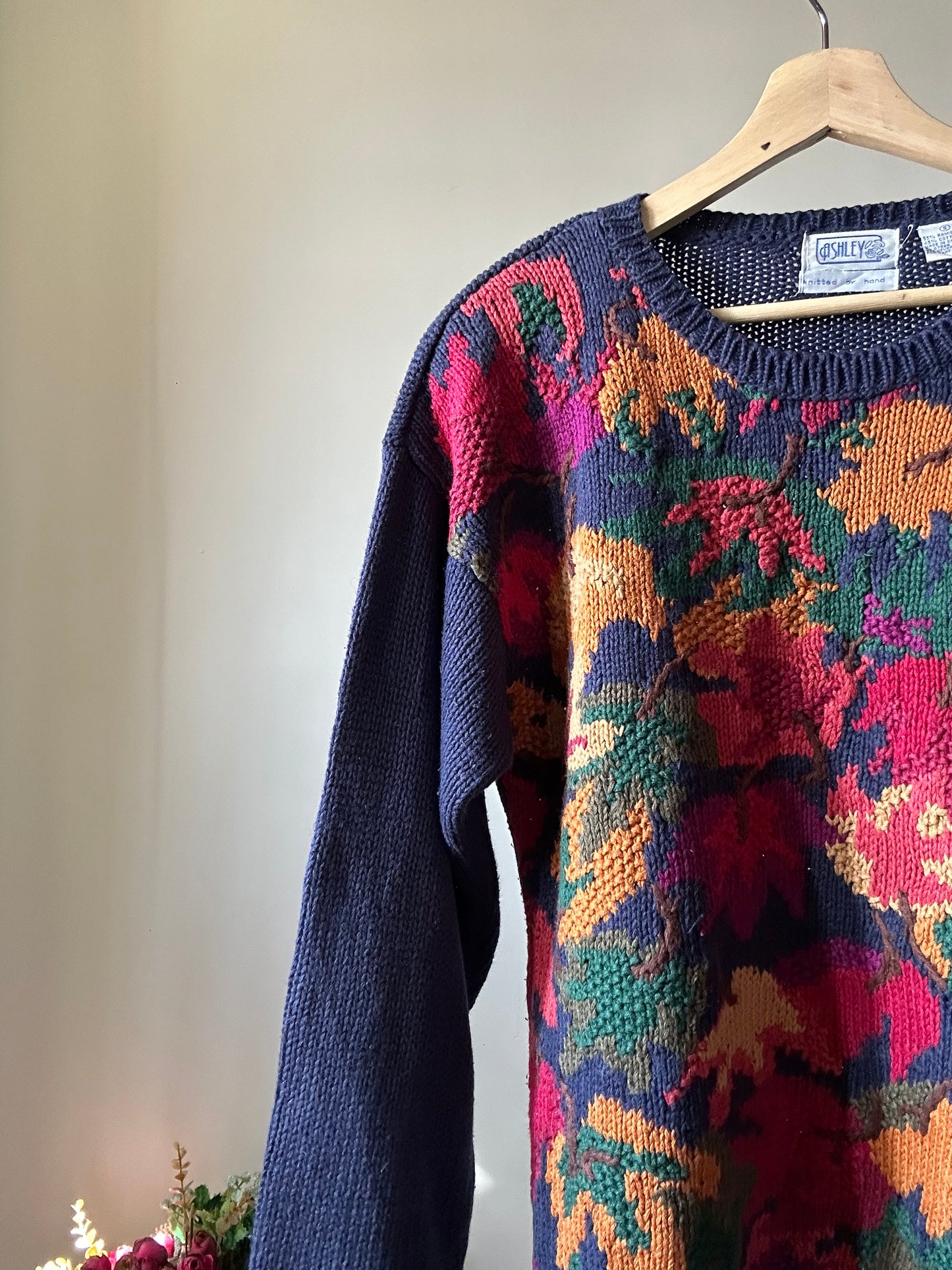 Ashley Vintage Hand Knit Pullover