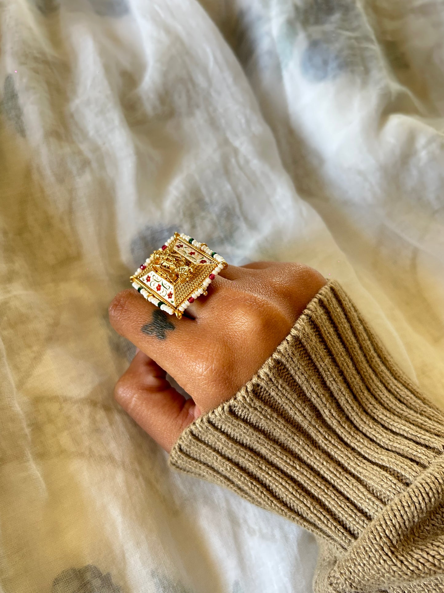 Idol Ring ( Krishna ji )