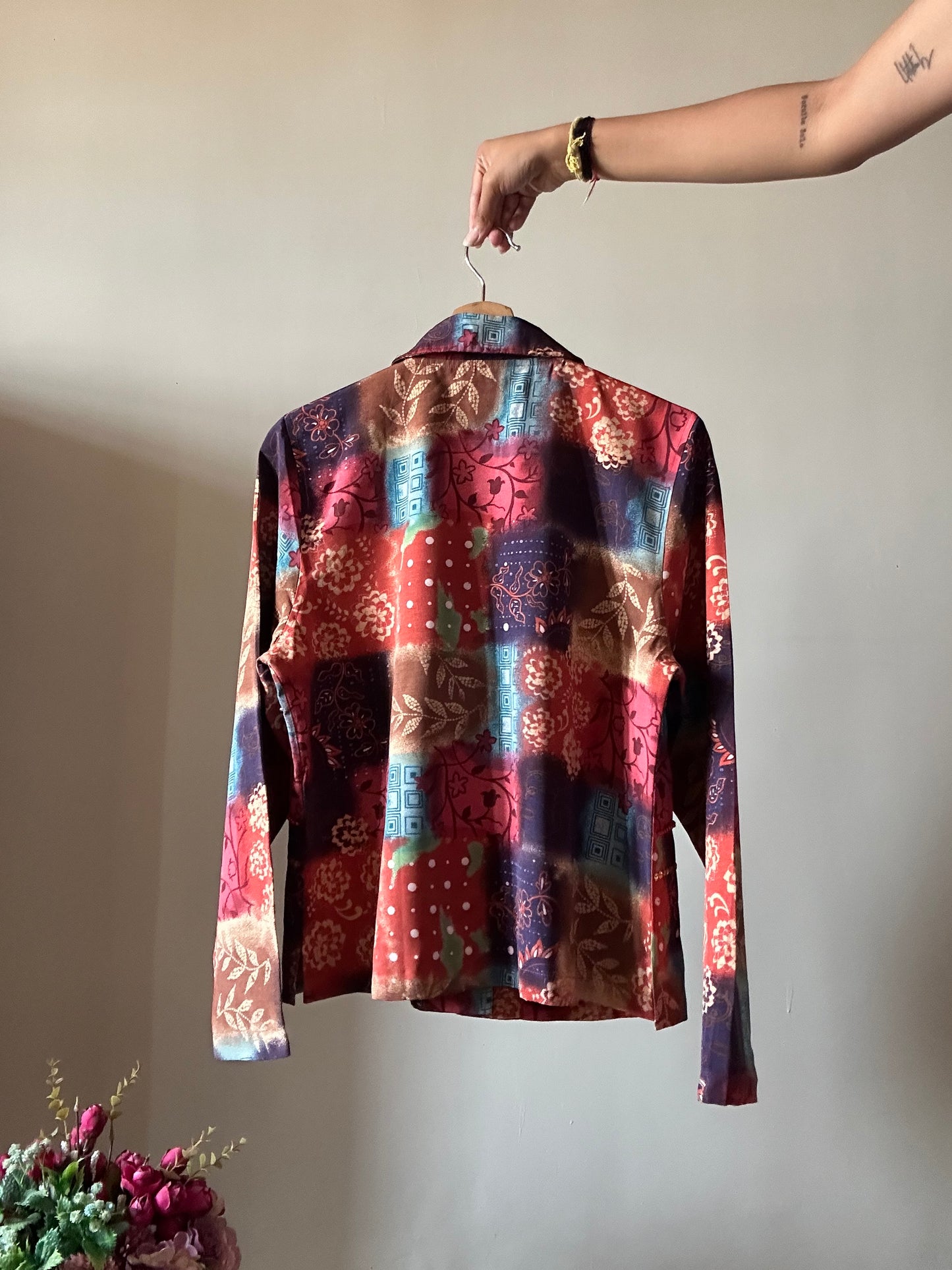 Vintage Christopher & Banks Shirt With BeadWork