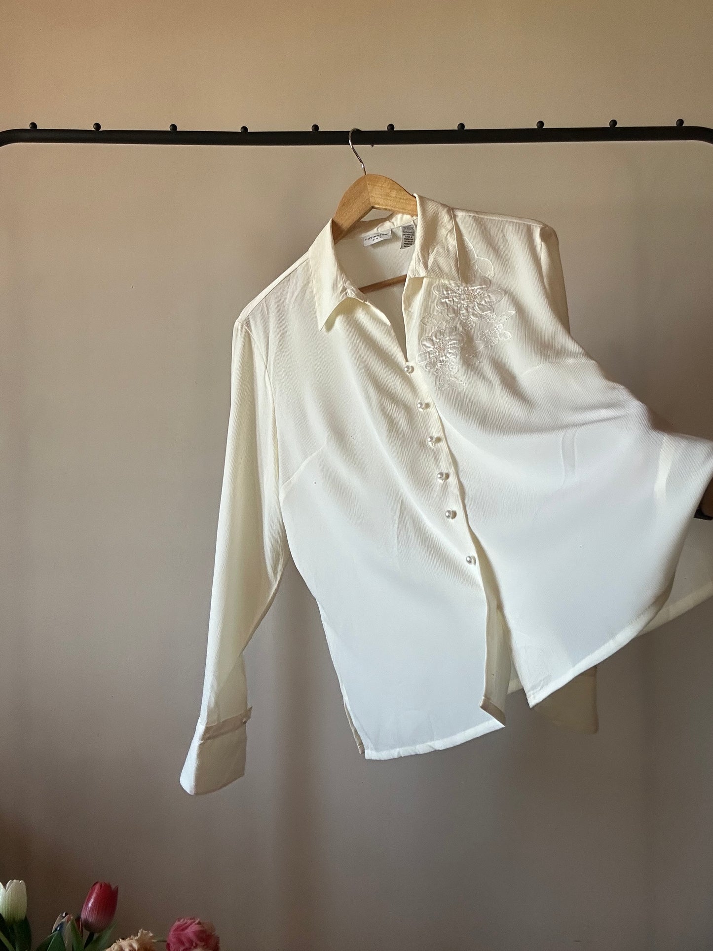 Covington Vintage Front Embroidery Shirt