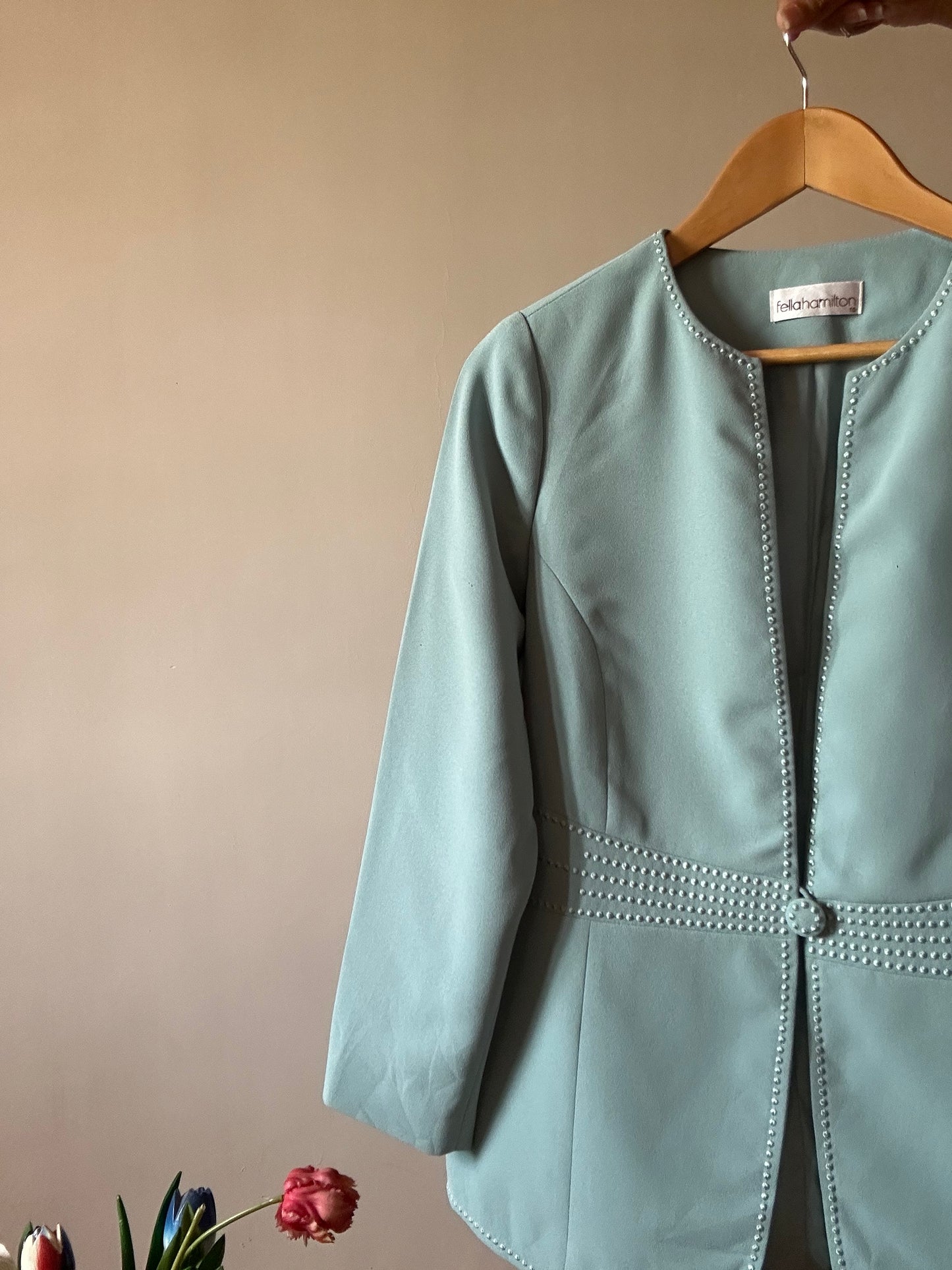 Vintage Fellahamilton Embroidered Blazer