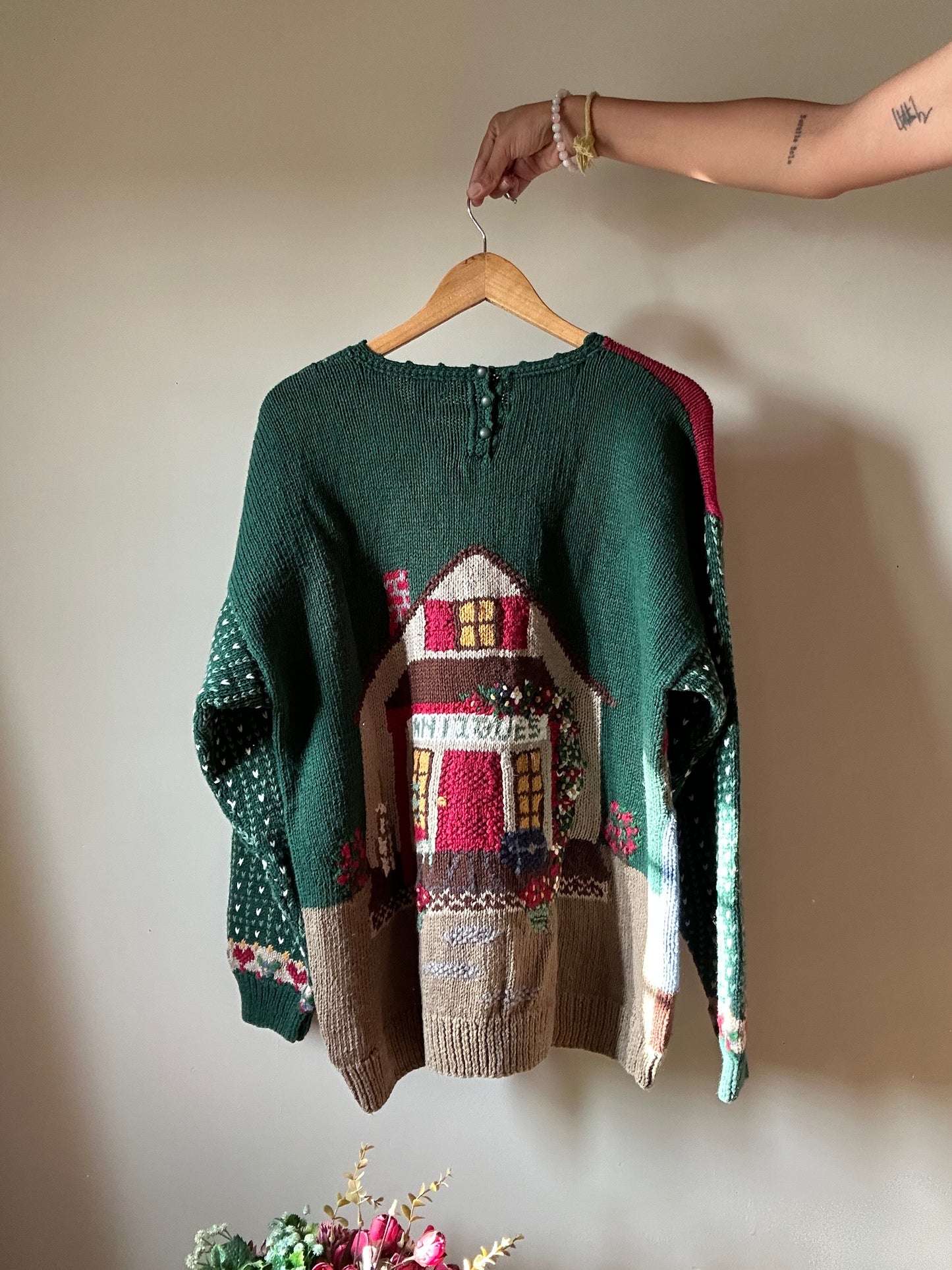Signatures By Northern Isles Vintage Little House Pullover