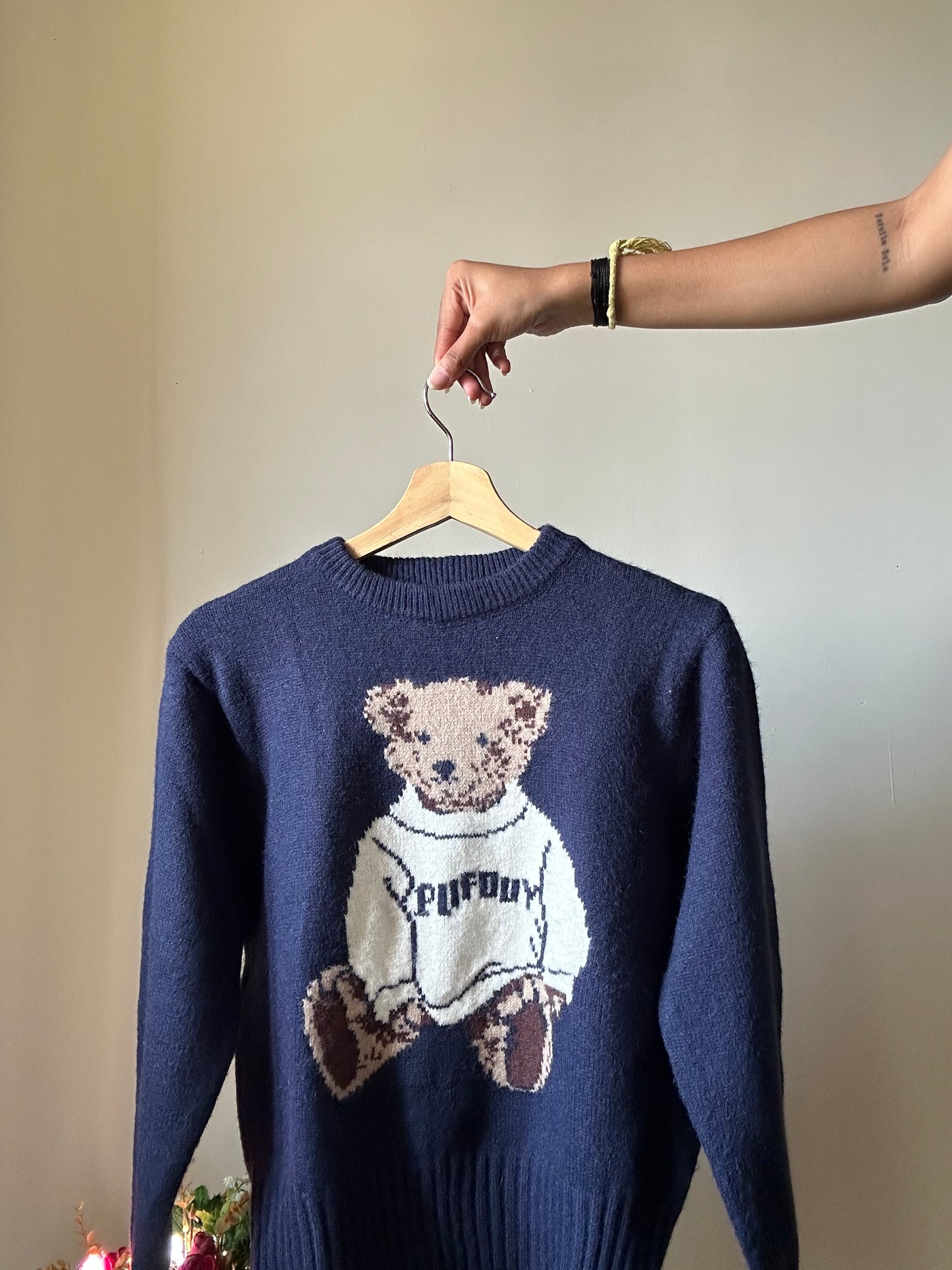 Vintage Teddy Pullover