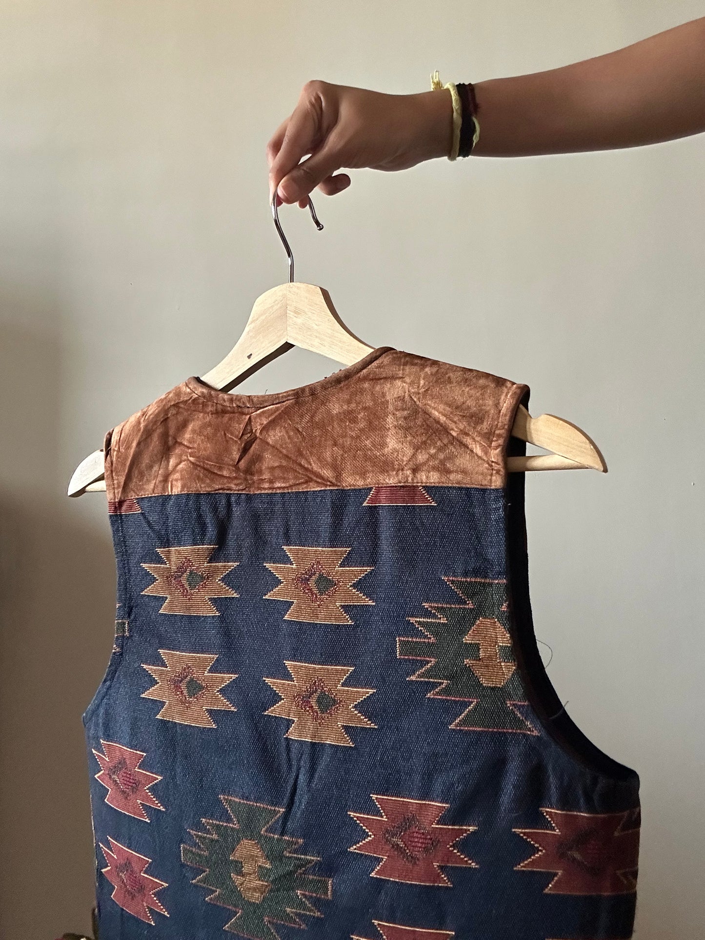 Roughrider Vintage All Weaved Fabric Vest
