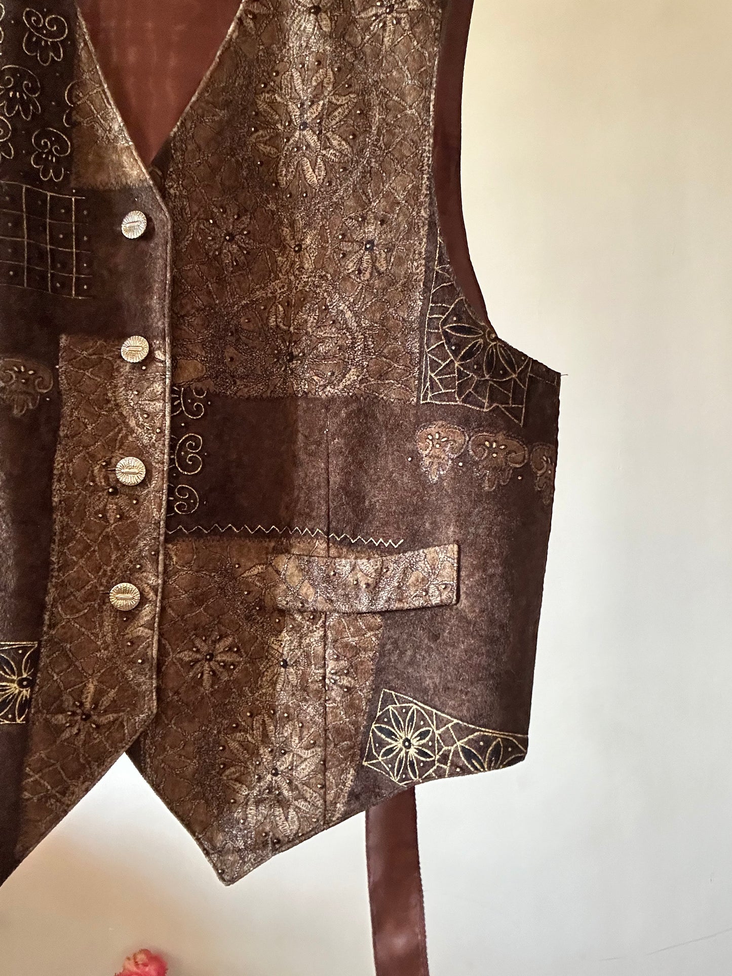 Vintage Orsay Velvety Vest