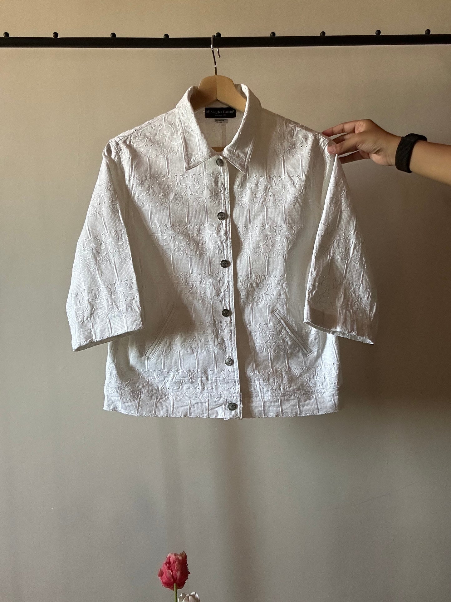 Vintage Ma Angeles garcía Embroidered Shaket