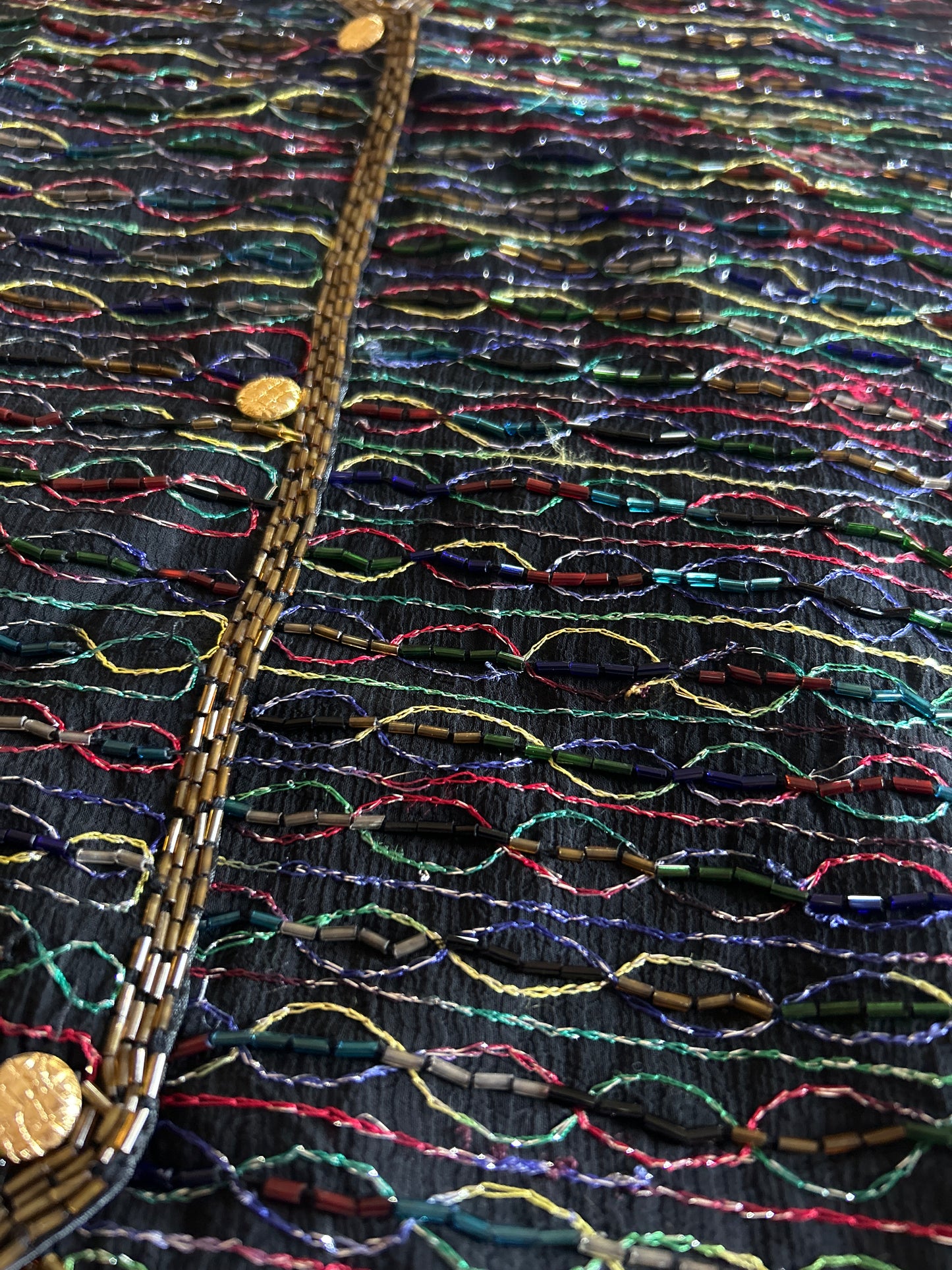 Vintage effeci All Beaded Vest