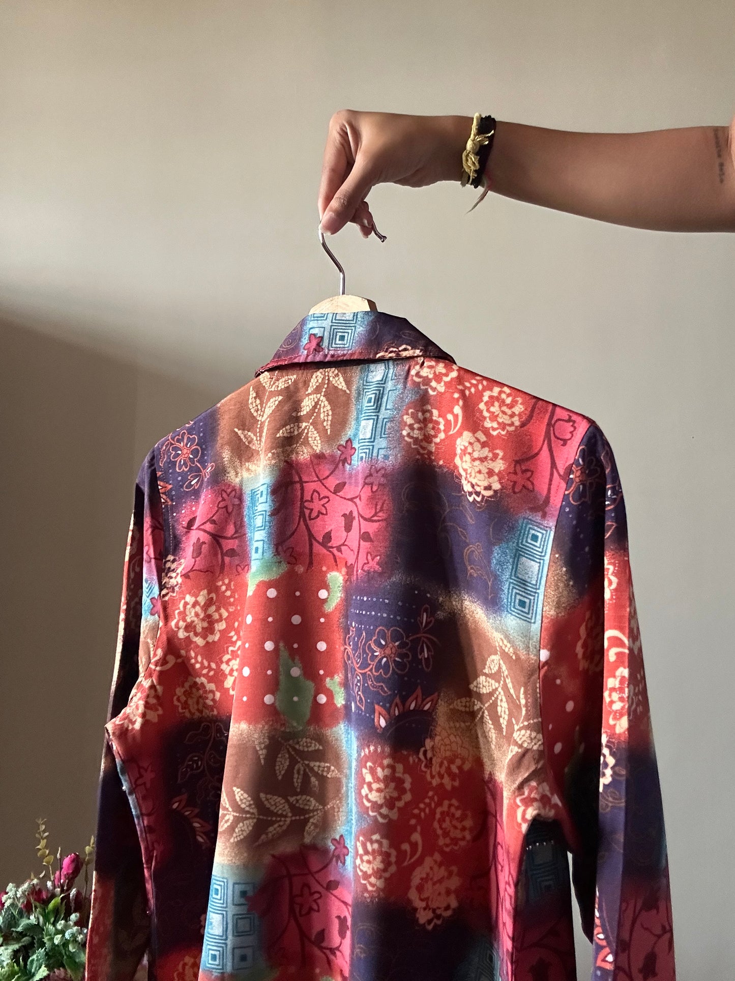 Vintage Christopher & Banks Shirt With BeadWork