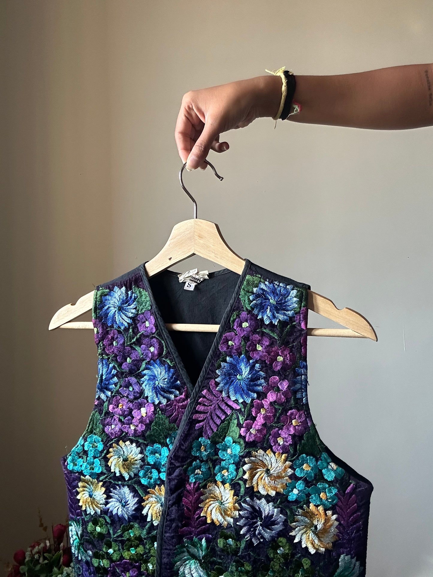 Vintage All Embroidered Vest