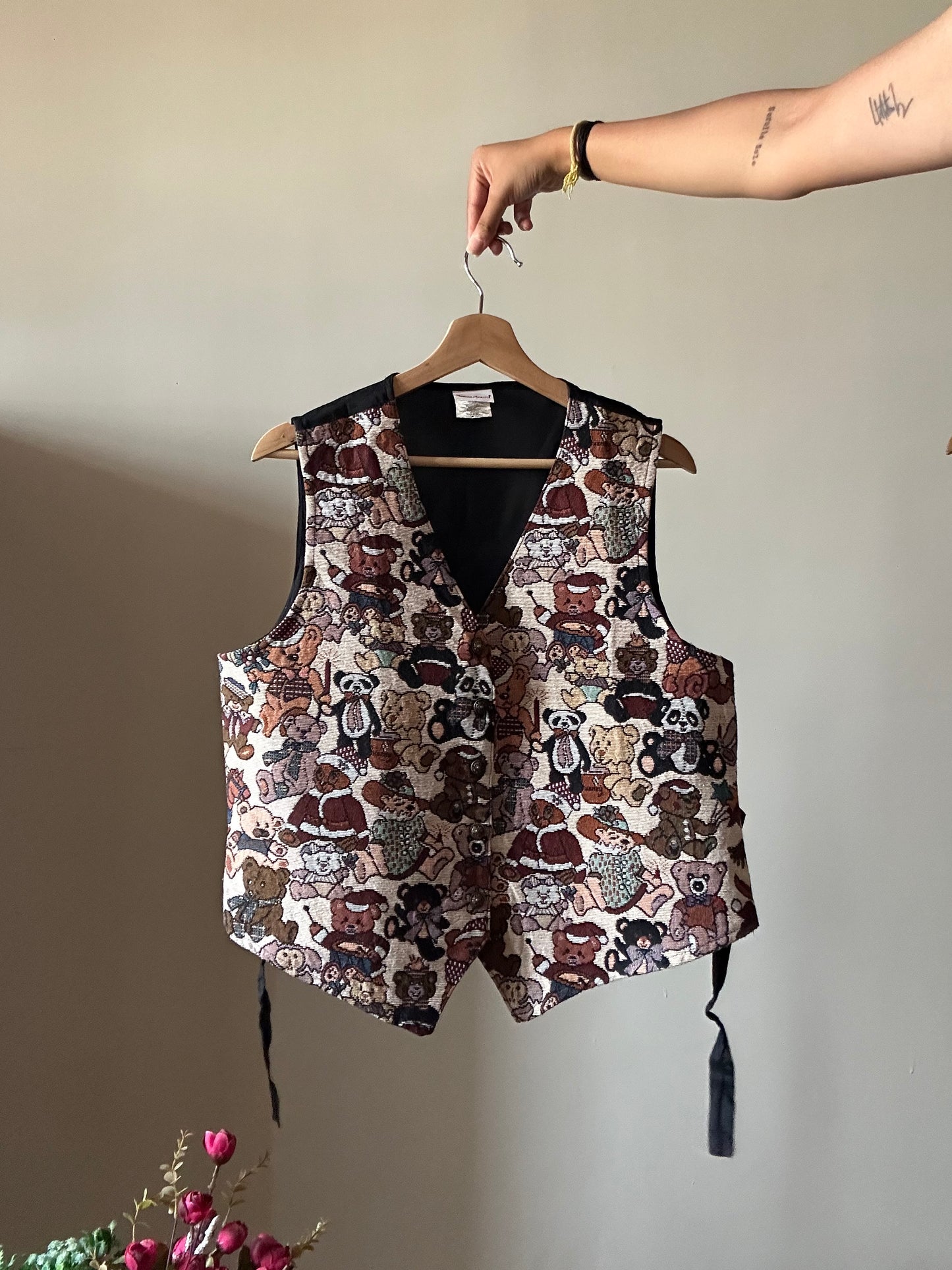 Vintage Bobbie Brooks Teddy Vest