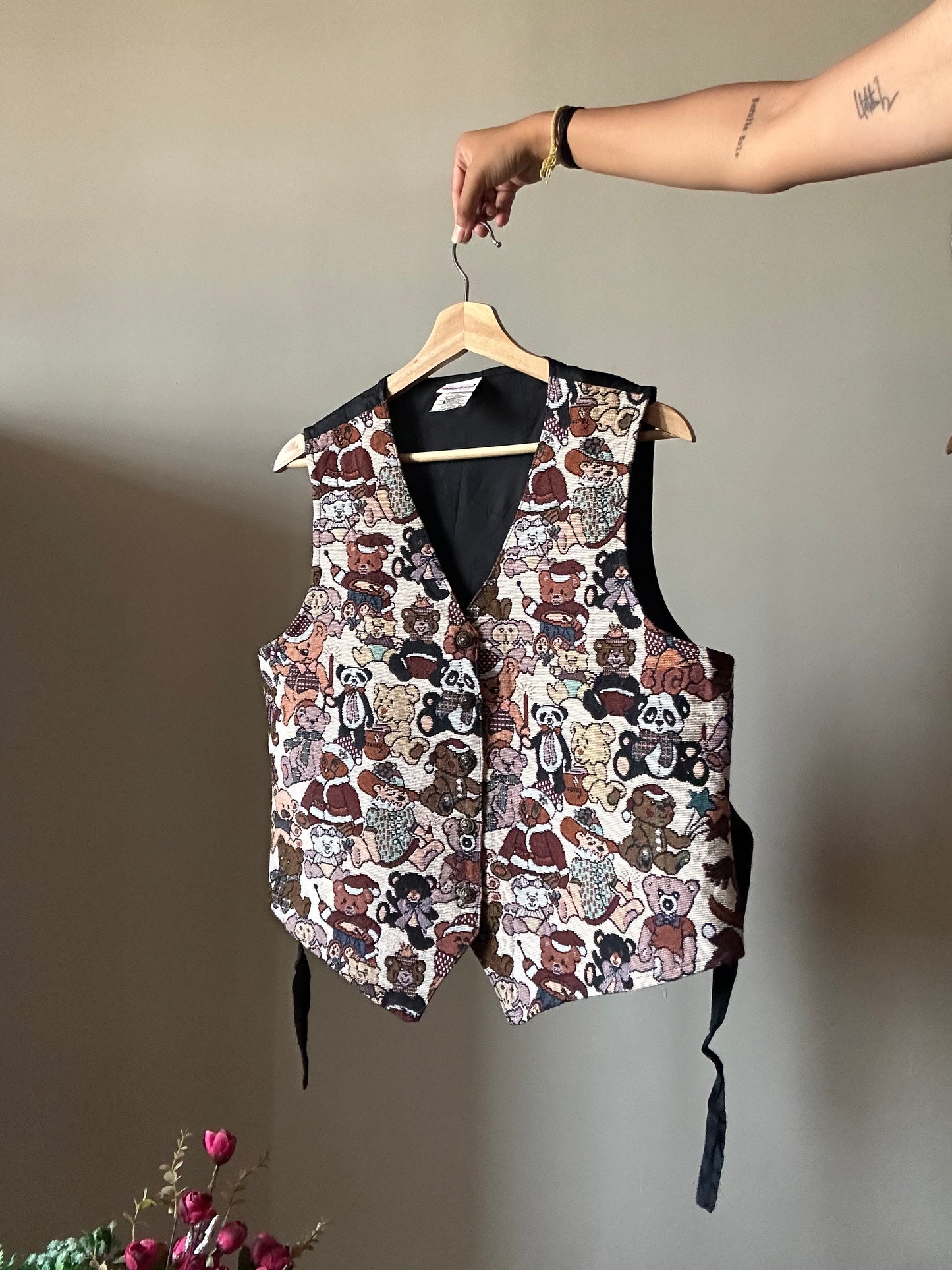 Vintage Bobbie Brooks Teddy Vest