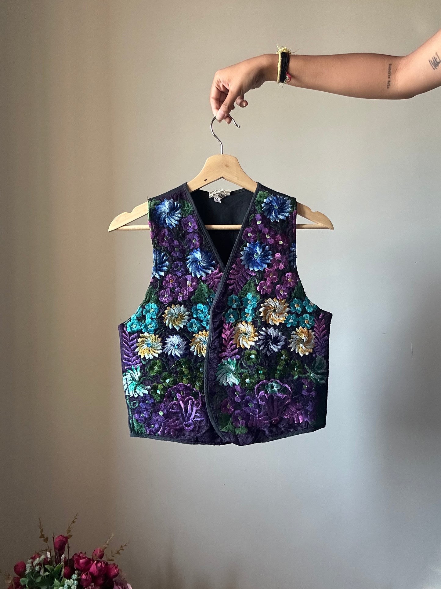 Vintage All Embroidered Vest