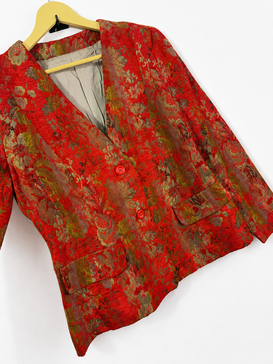 Vintage Crimson Blazer
