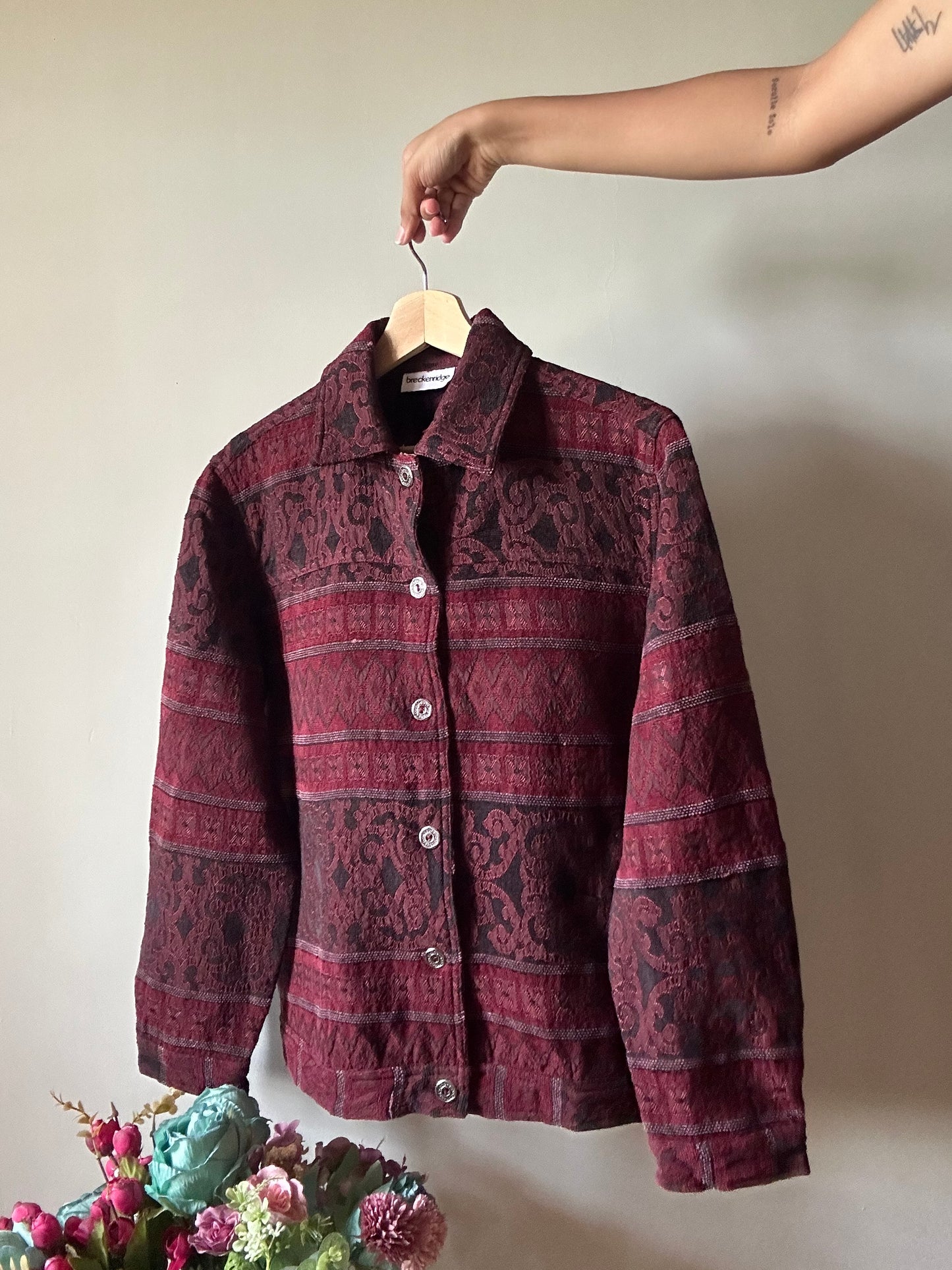 Breckenridge Weaved Multi Pattern Shaket