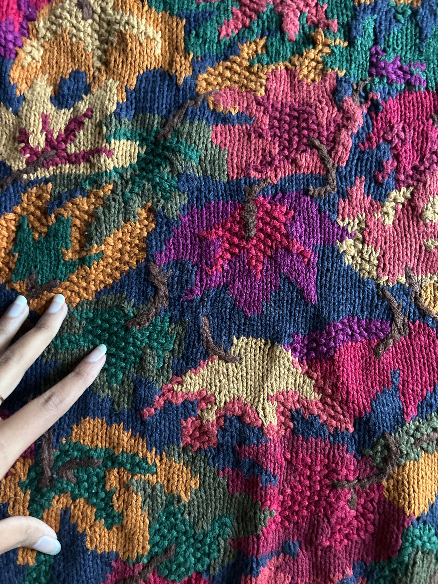 Ashley Vintage Hand Knit Pullover