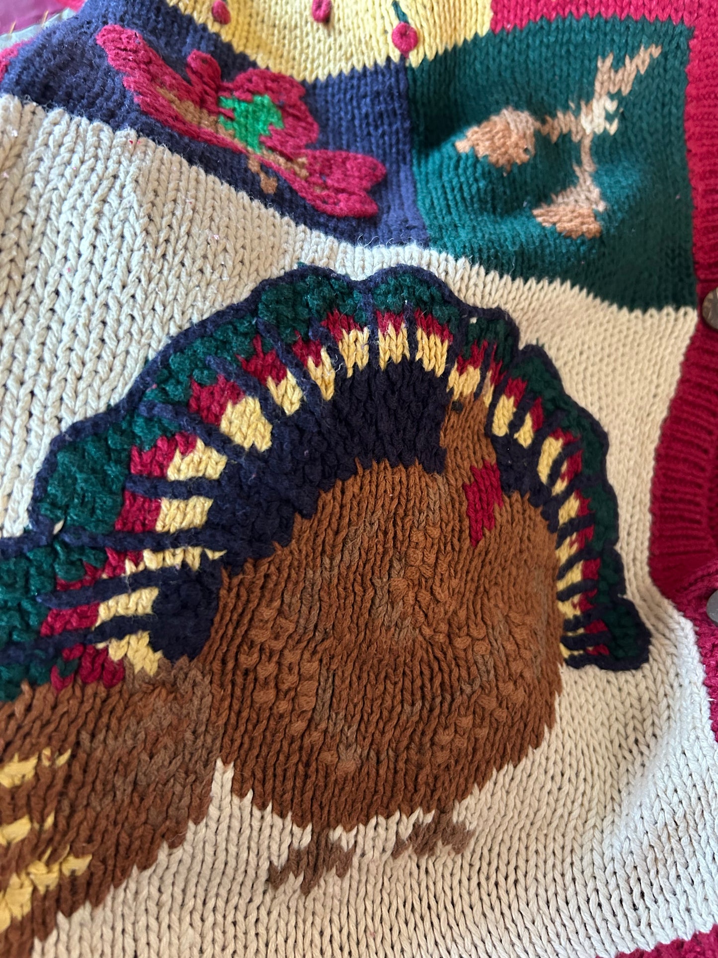 Robin Sinkler Vintage Hand Knit Cardigan