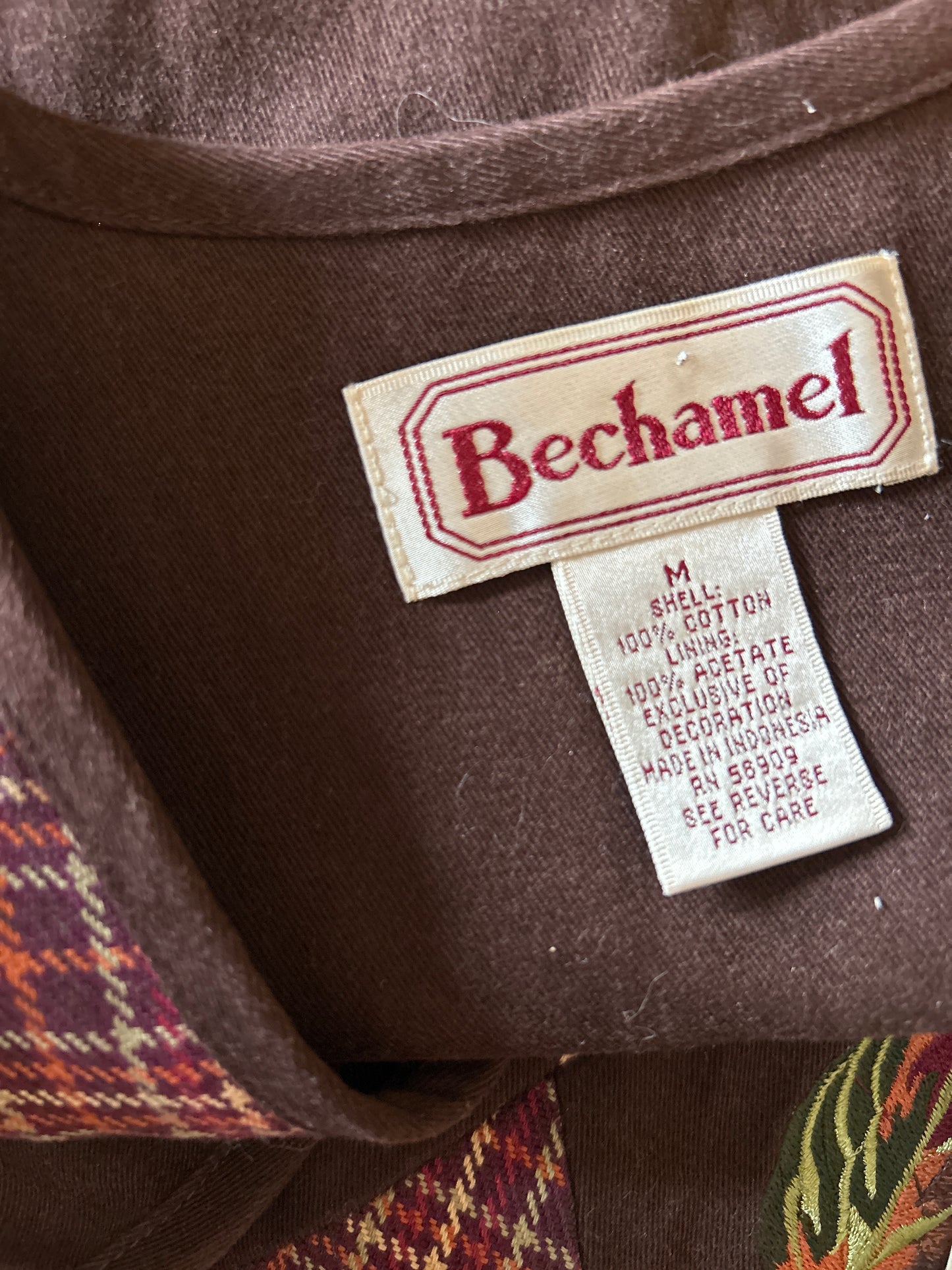 Bechamel Vintage 90s Embroidered Vest