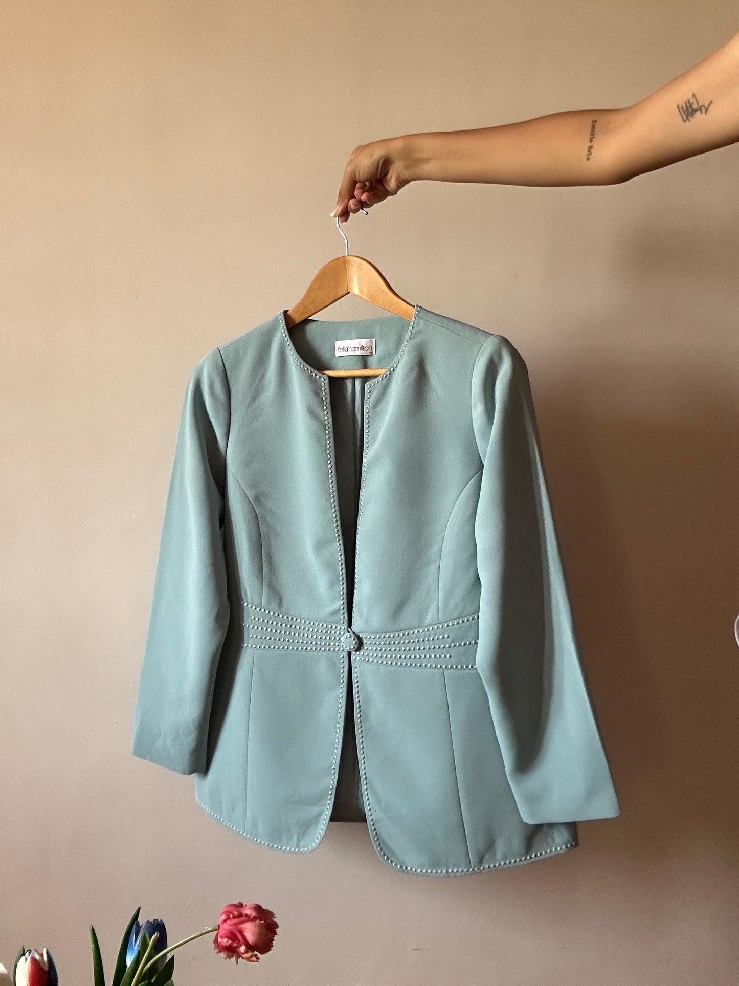 Vintage Fellahamilton Embroidered Blazer