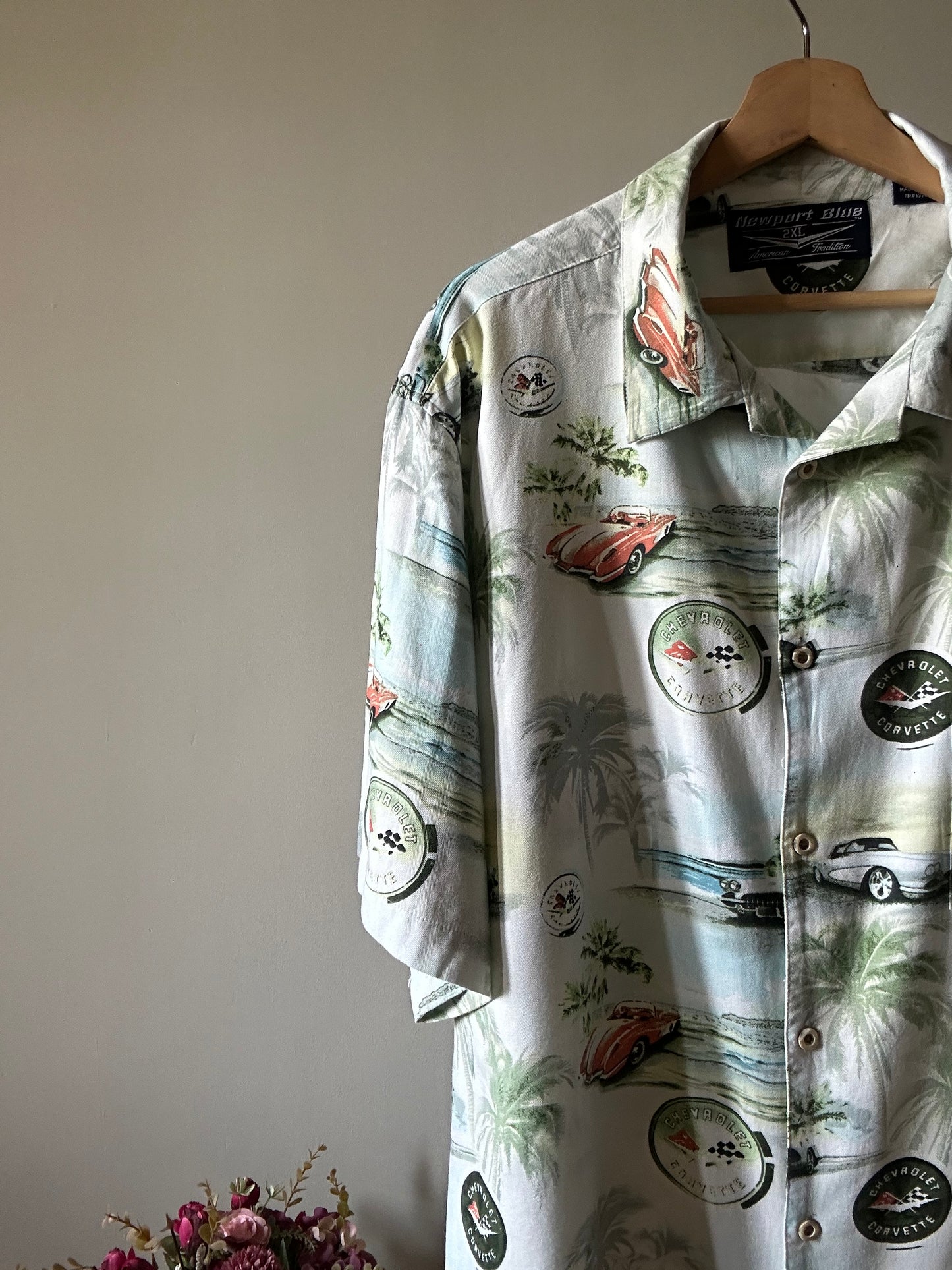 Newport Blue Vintage Shirt