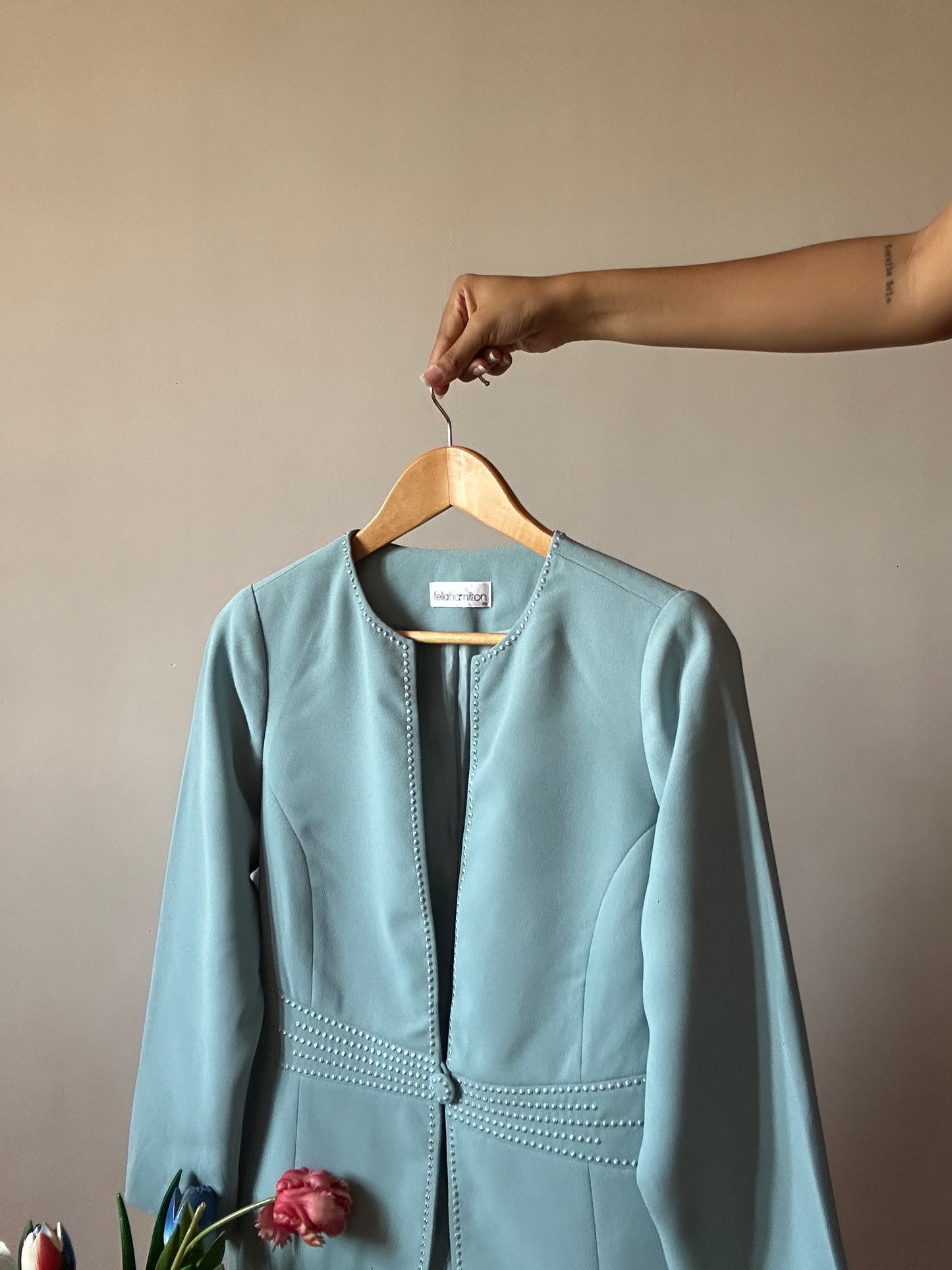 Vintage Fellahamilton Embroidered Blazer