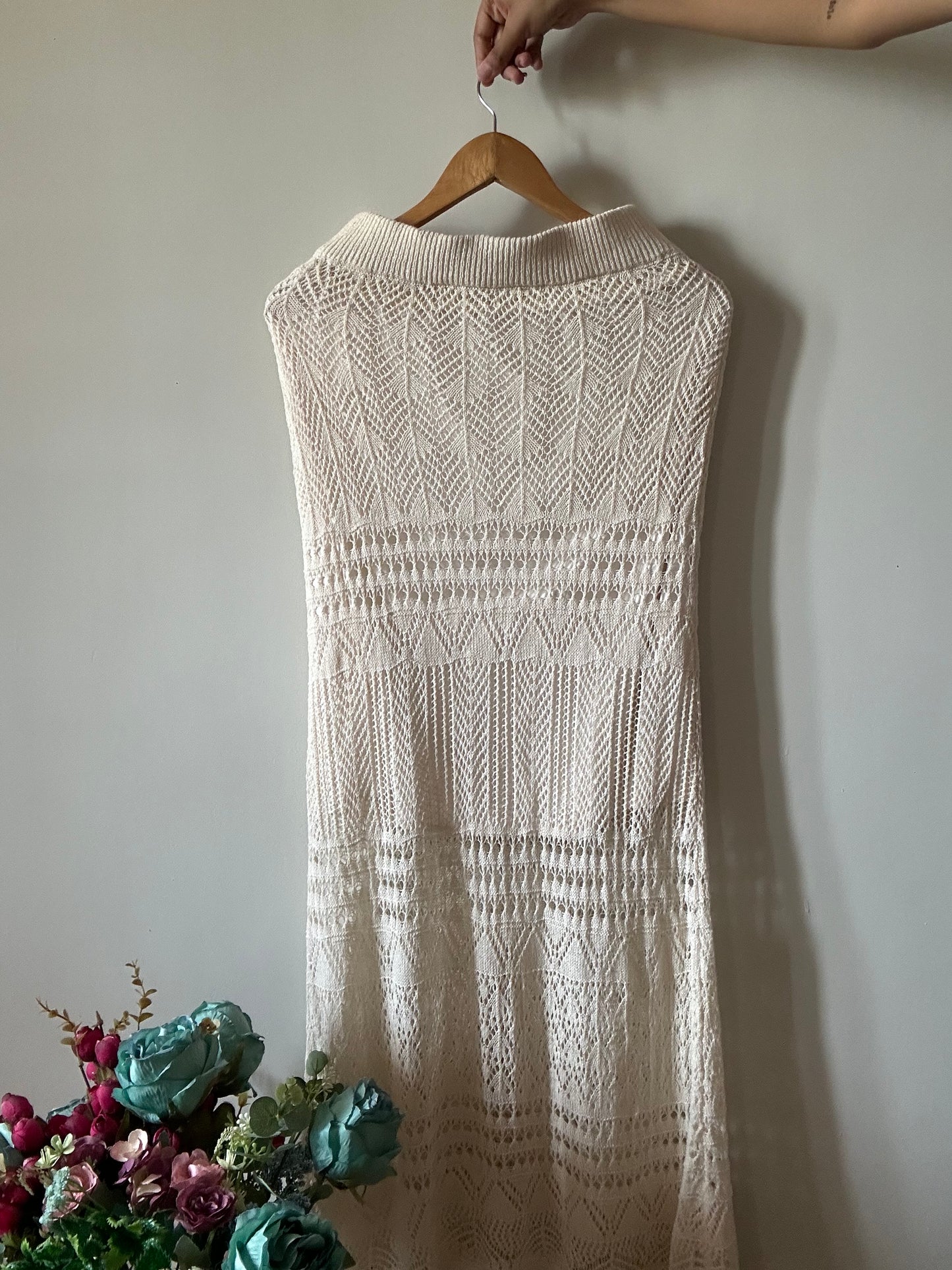 Crochet Vintage Long Skirt