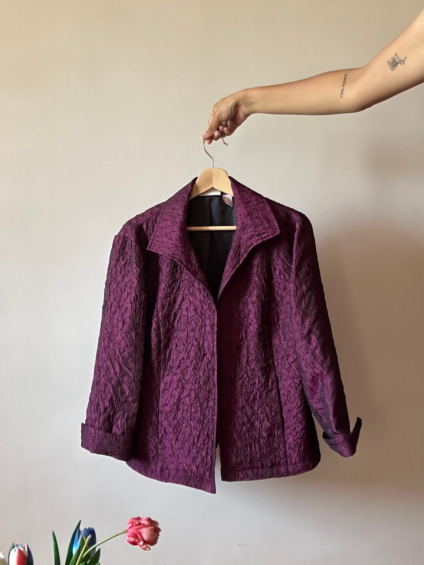 Chico’s Front Open Vintage Shaket