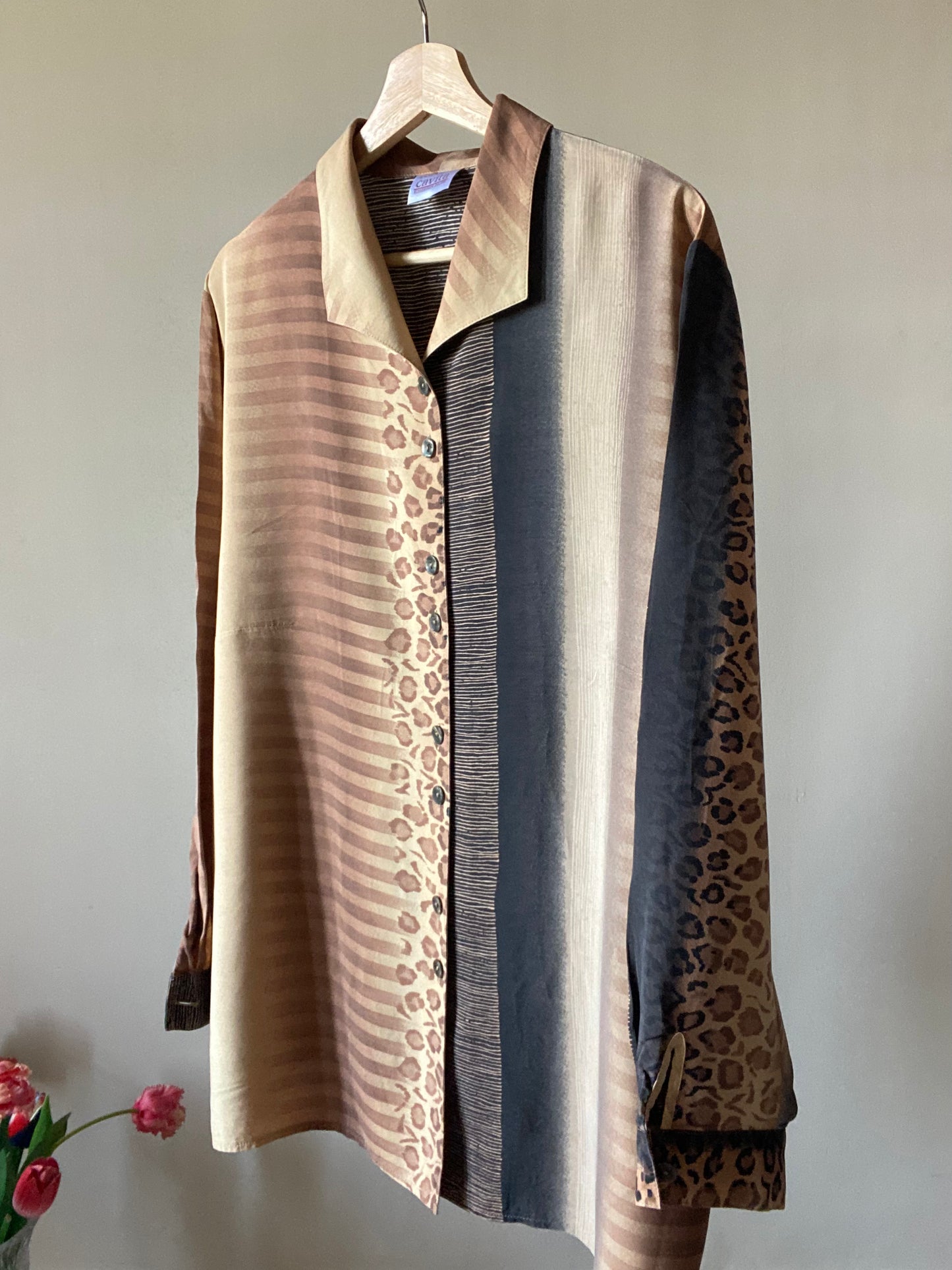 Multi Animal Print Vintage Shirt