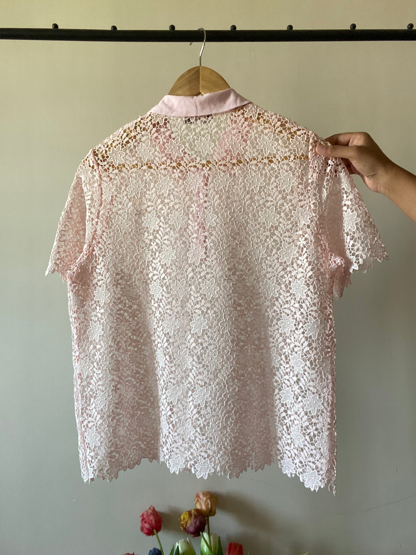 Vintage Lace T-shirt Style Shirt