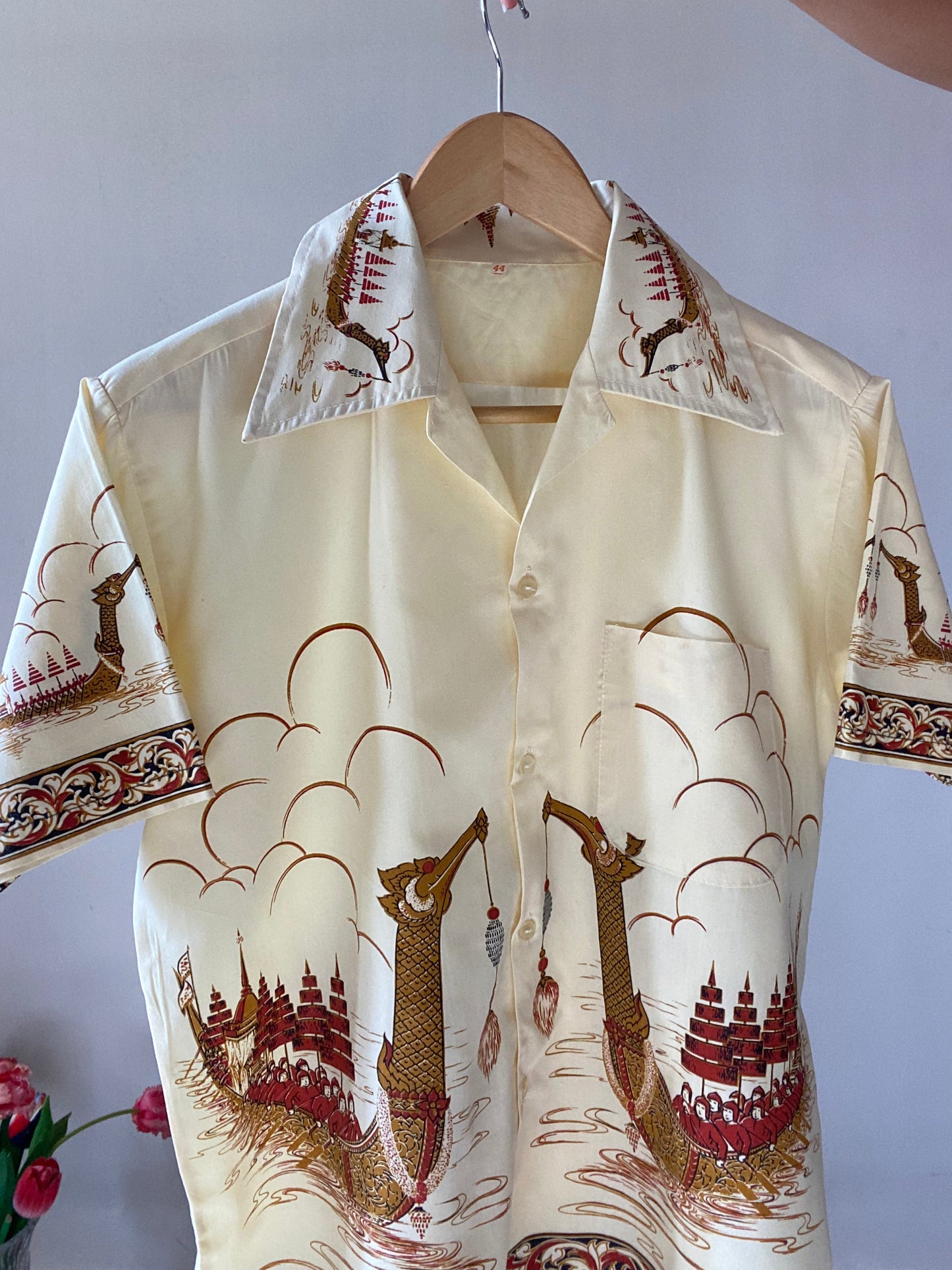 Chinese Boat Race Inspired Vintage Shirt