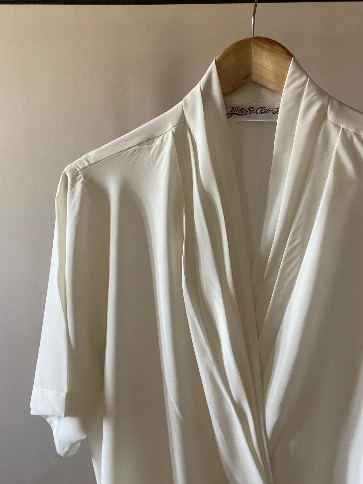 Blazer Style Pleated Neckline Detail Vinayak Shirt