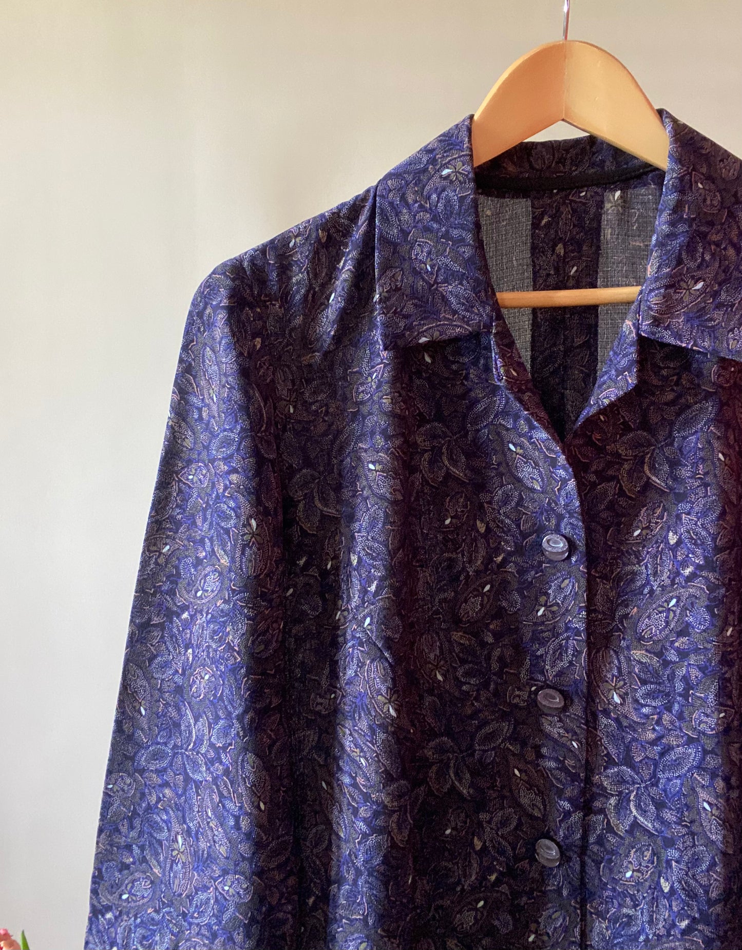 Abstract Ethnic Print Vintage Shirt