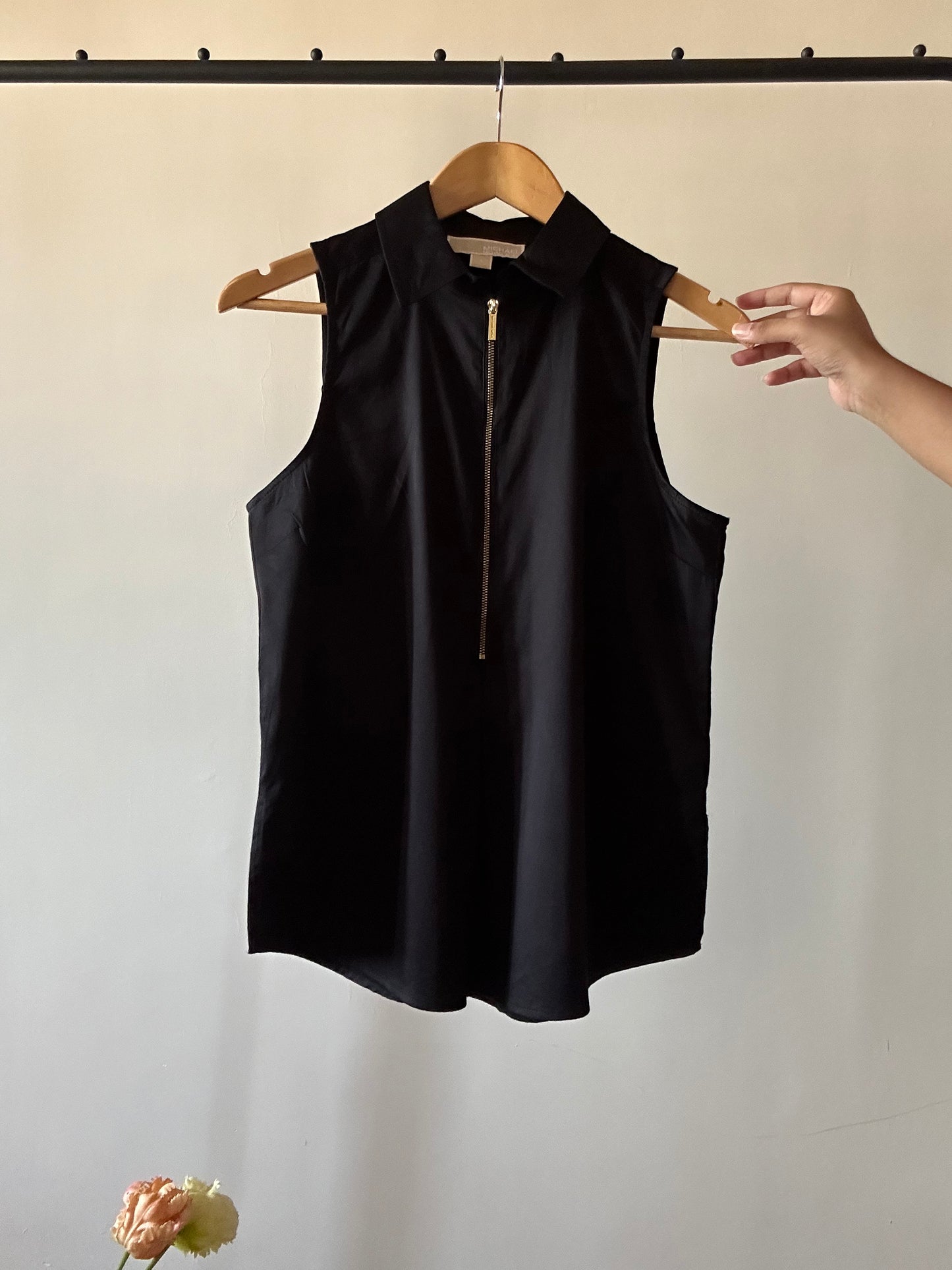 Vintage Michael Kors Zip Up Top