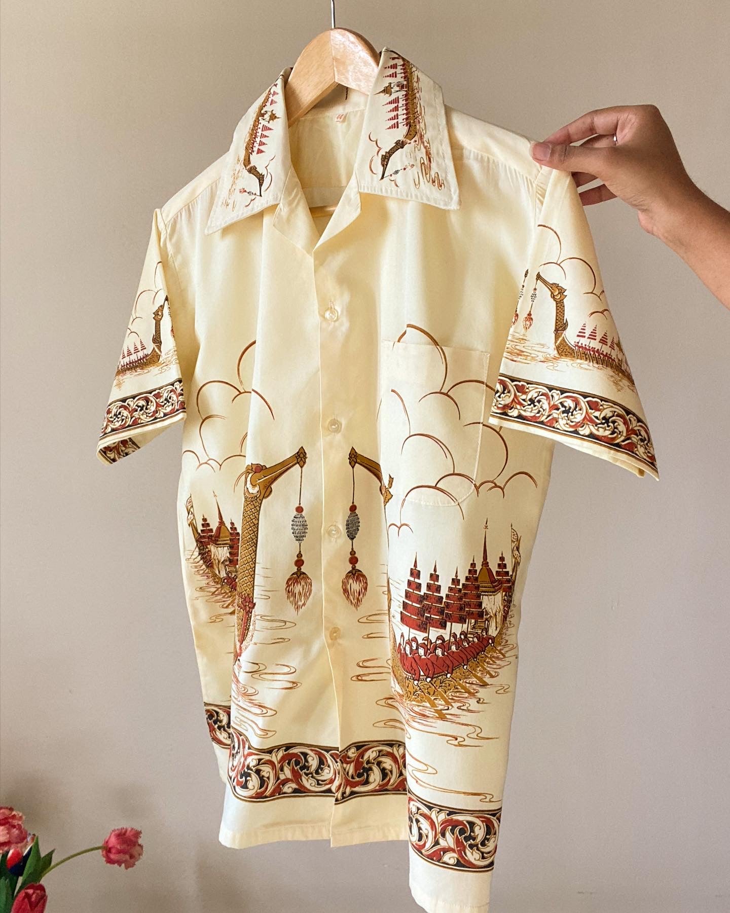 Chinese Boat Race Inspired Vintage Shirt