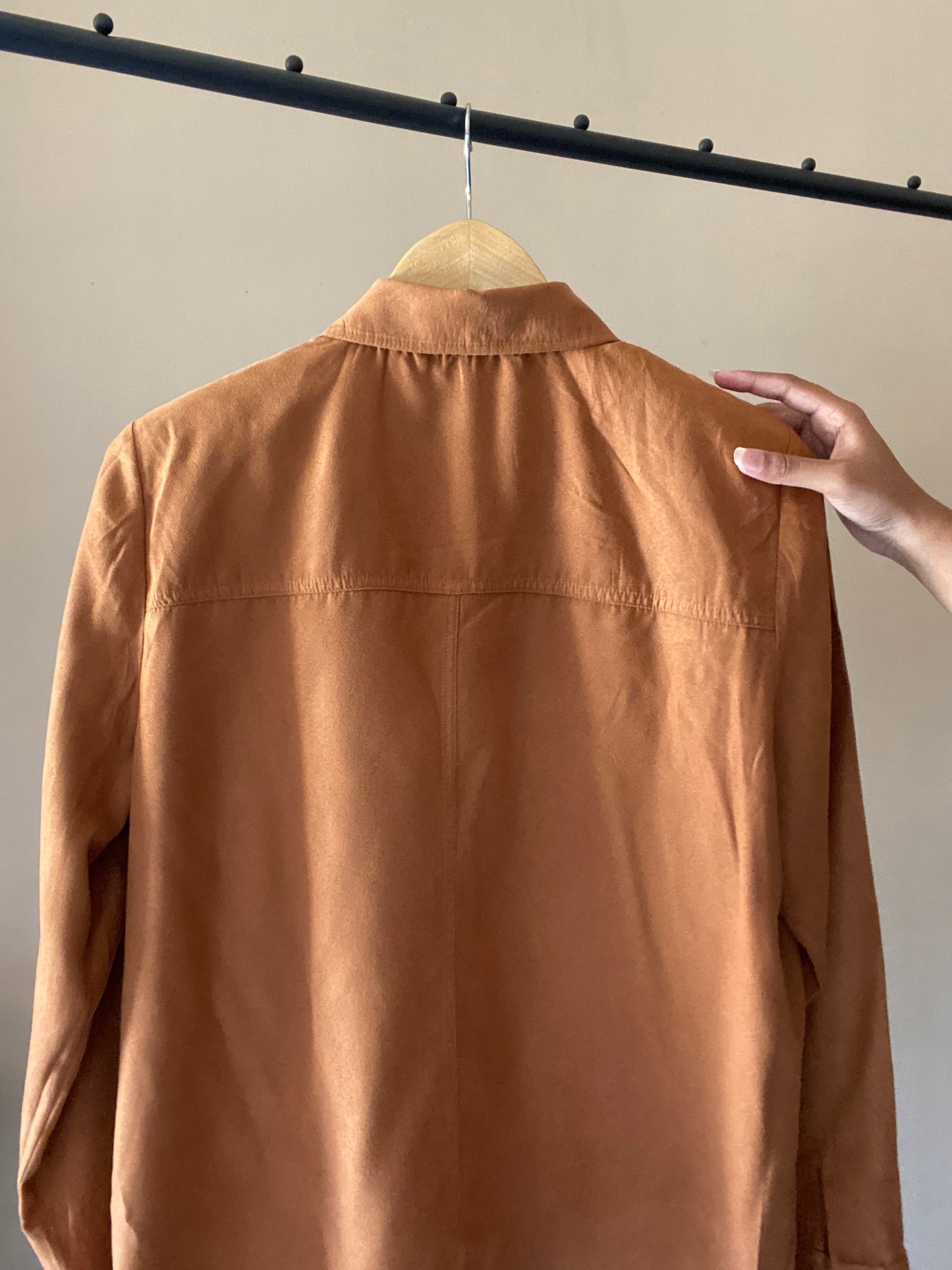 Tan Suede Vintage Shaket