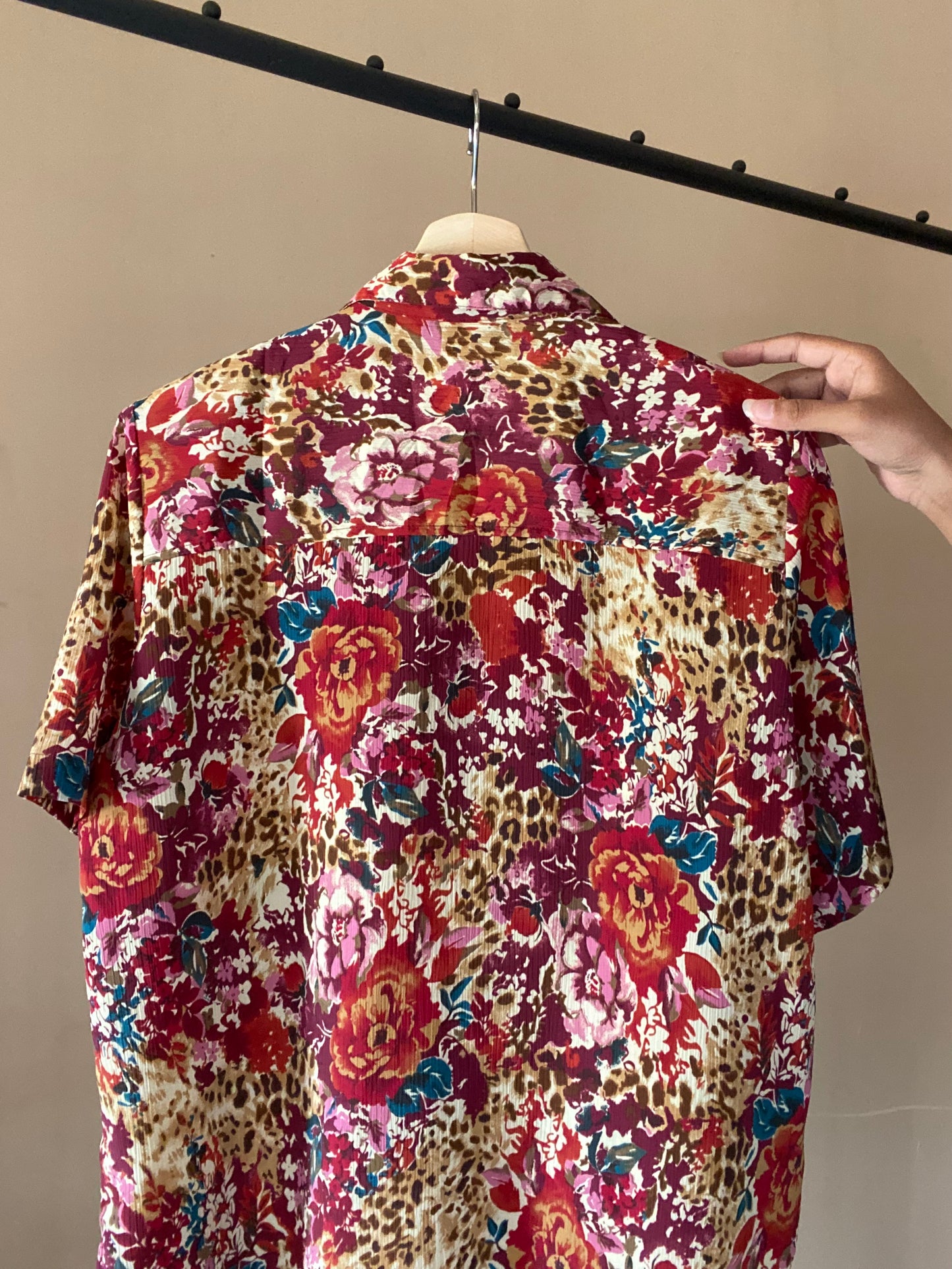 Floral Print Vintage Shirt