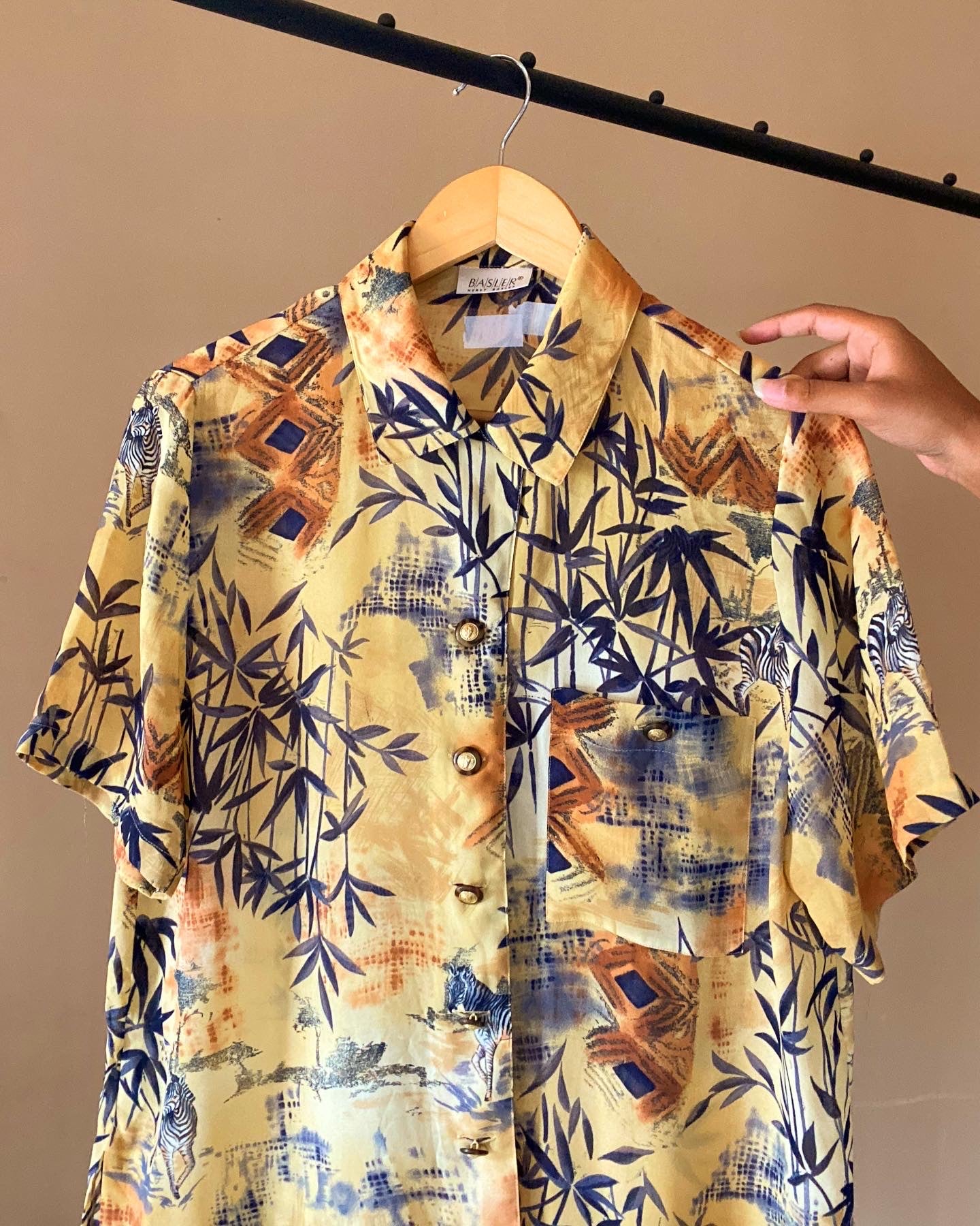 Jungle Print Vintage Shirt
