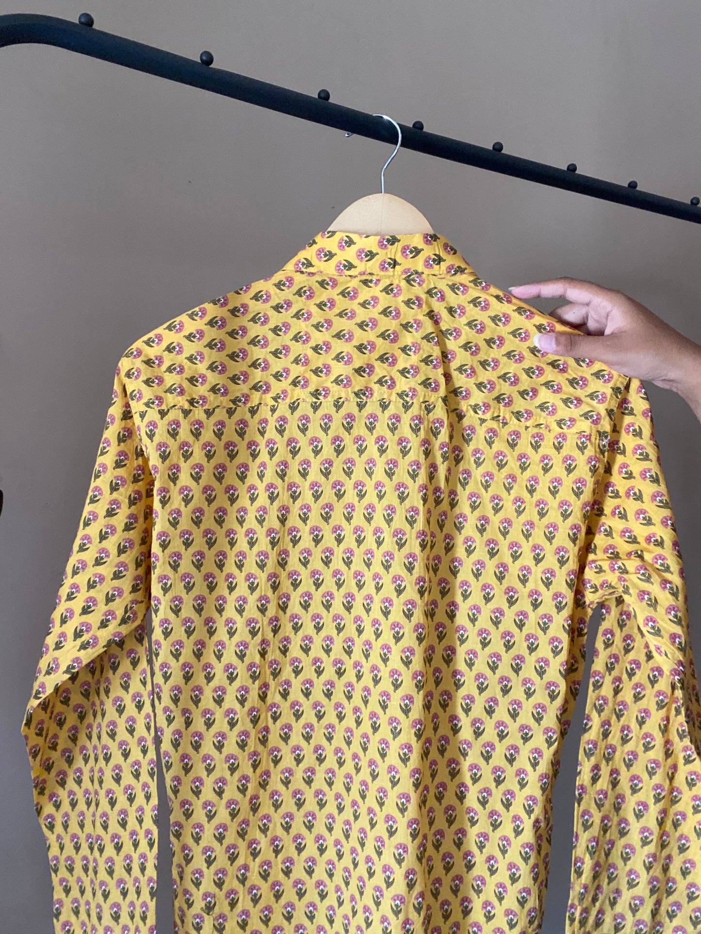 Heritage Motif Print Shirt
