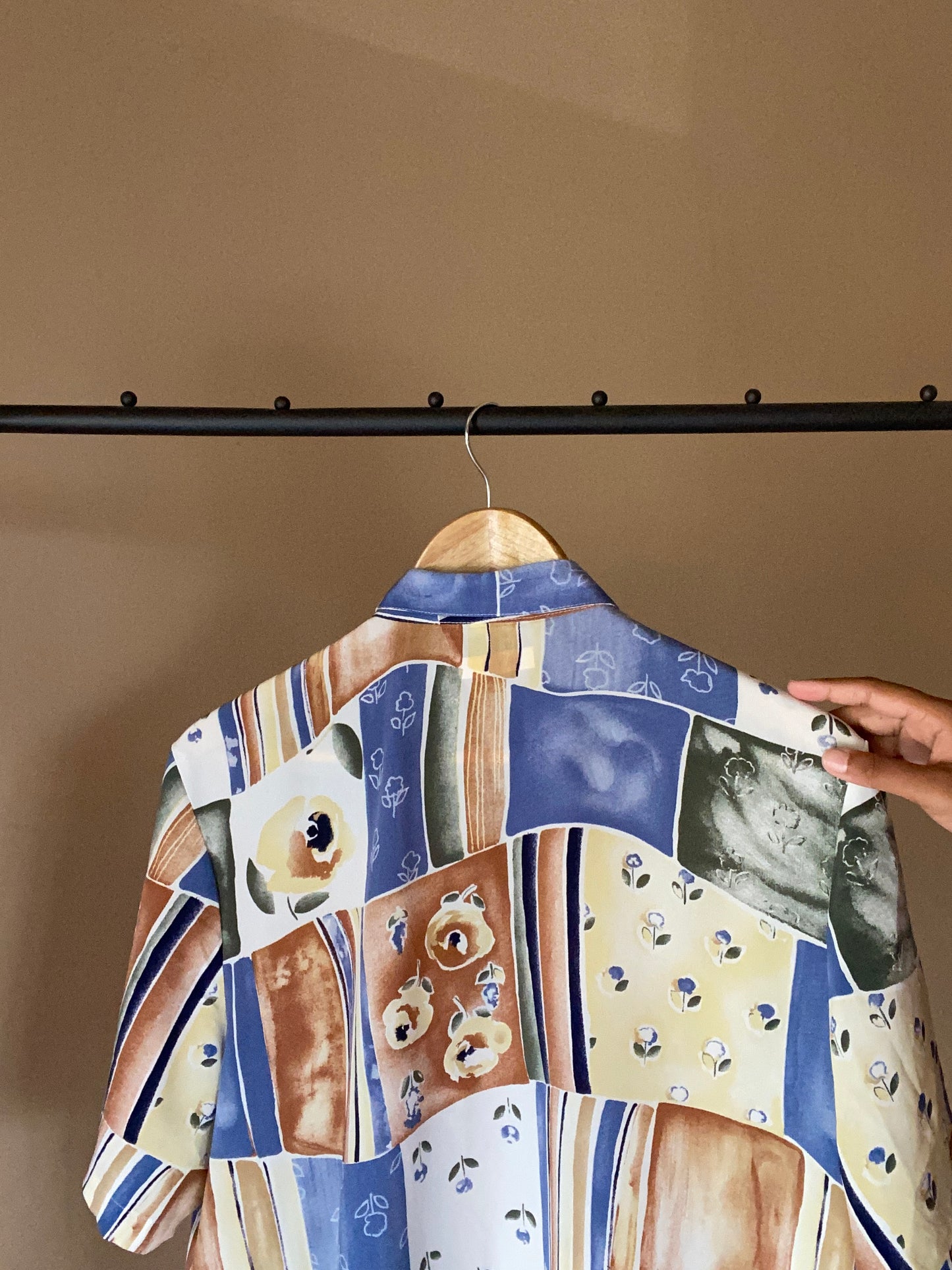 Colour Blocked Vintage Shirt