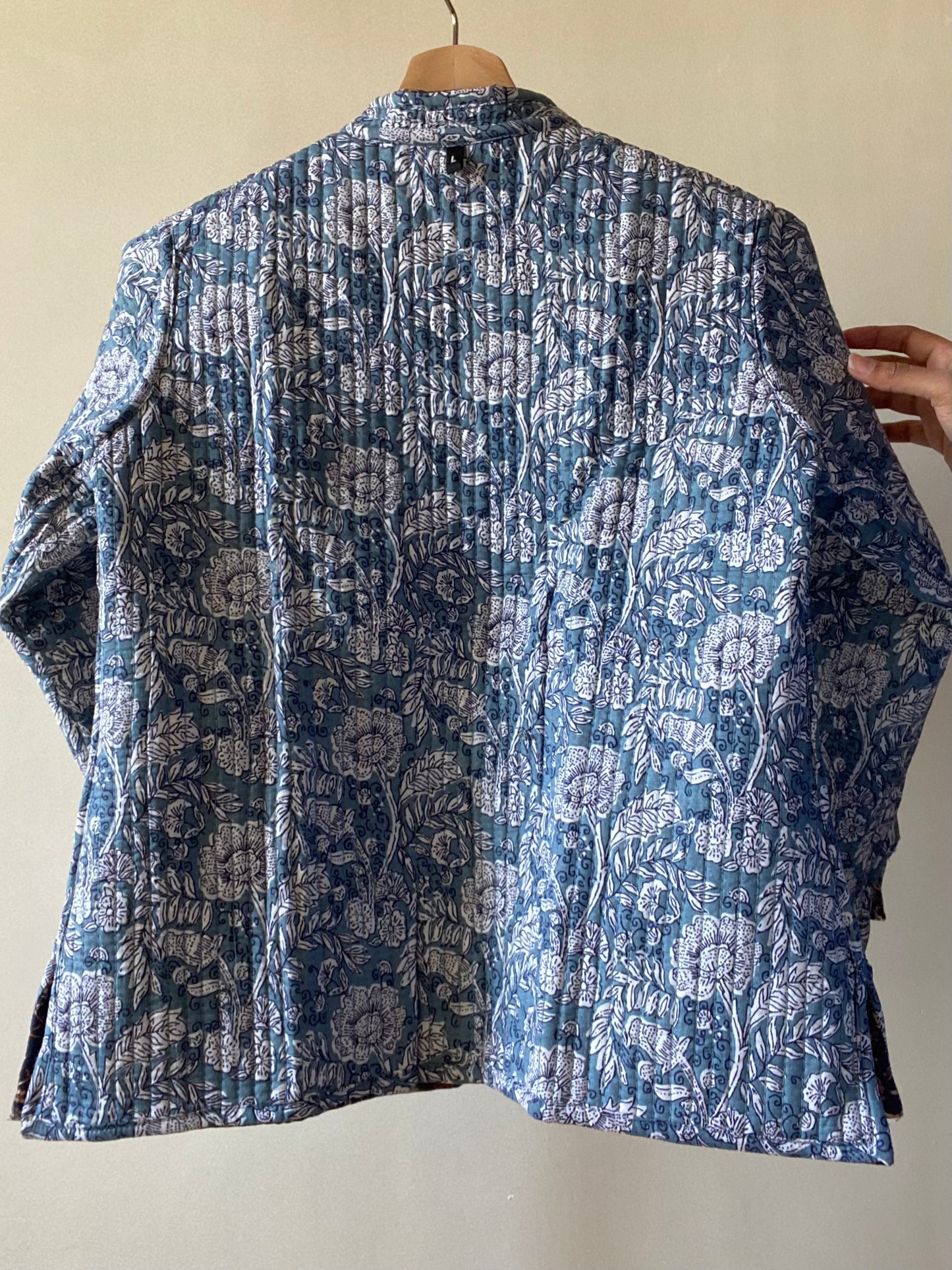 Block Print Quilted Jacket