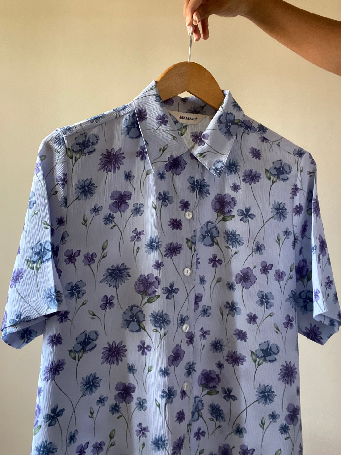 Airy Floral Vintage Shirt
