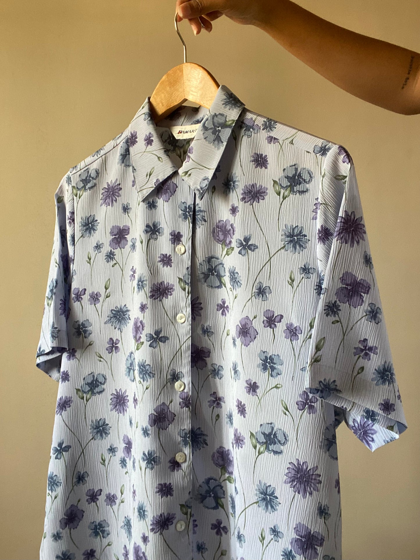 Airy Floral Vintage Shirt
