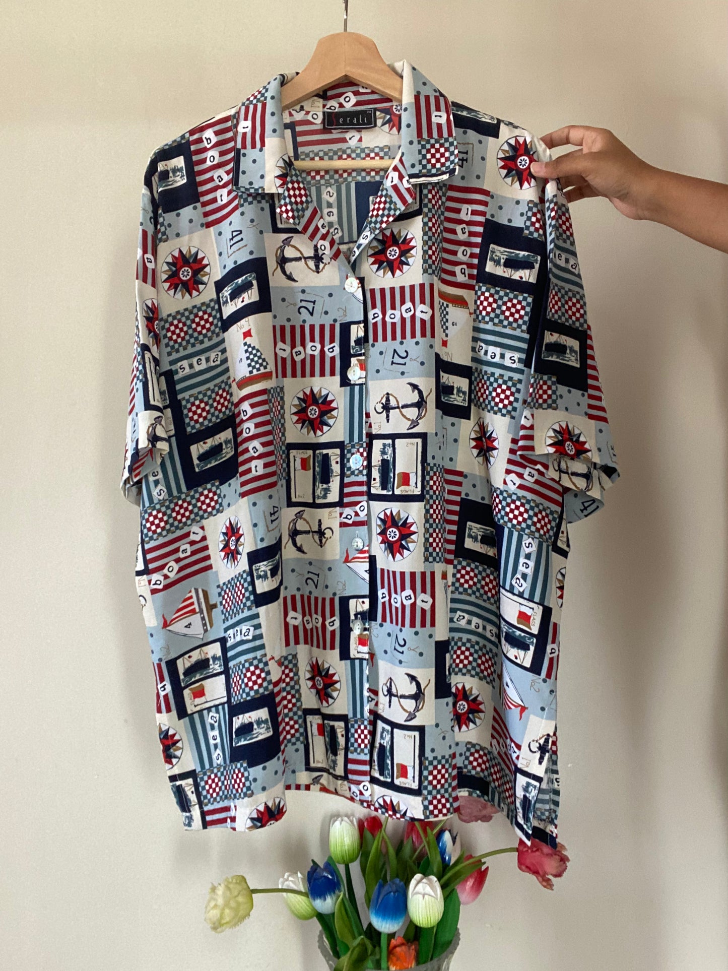 Sailor Inspired Vintage Shirt