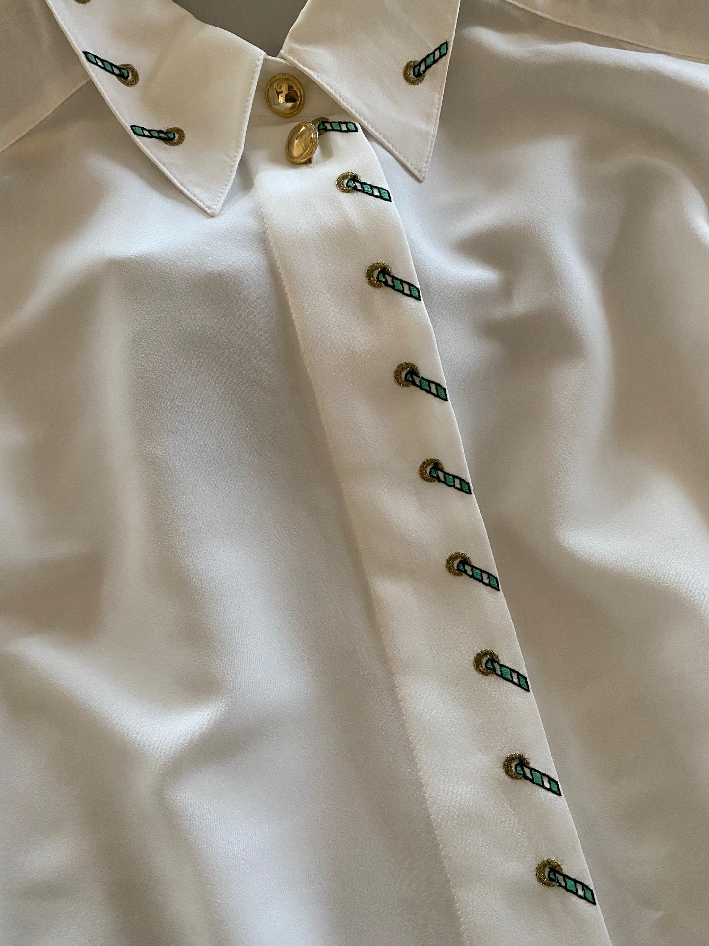 Christmas Candy-cane Inspired Vintage Shirt