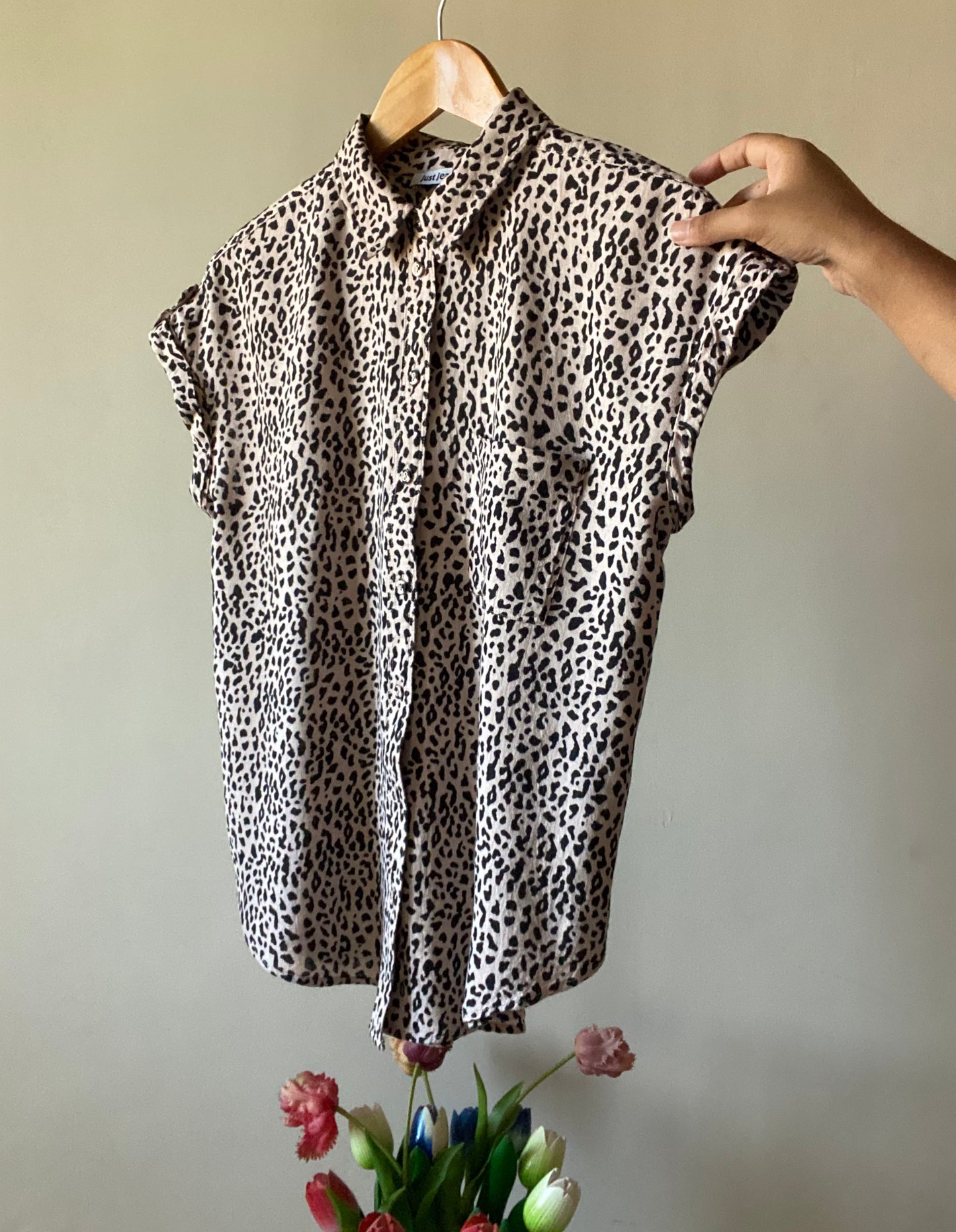 Leopard Print Vintage Shirt
