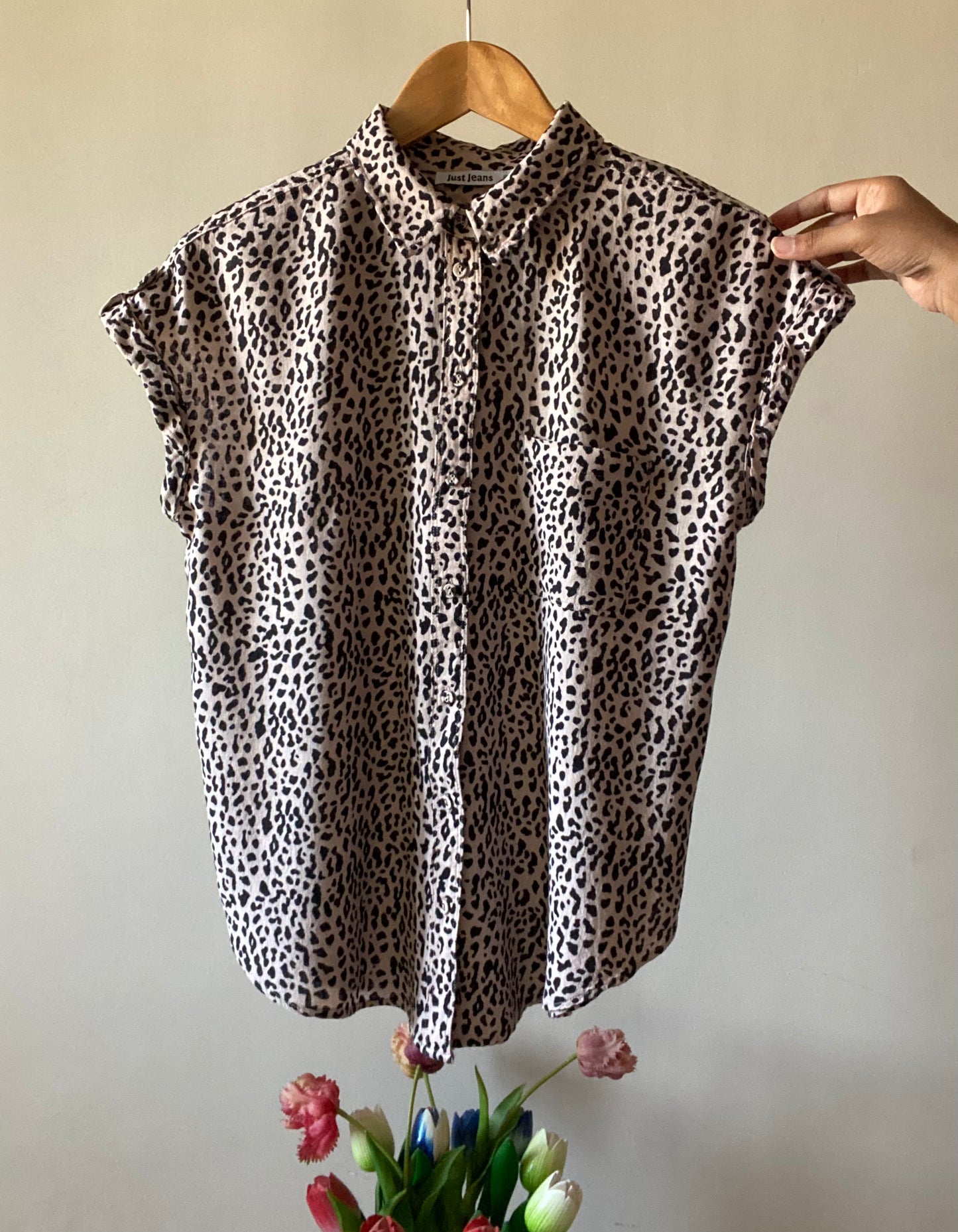 Leopard Print Vintage Shirt