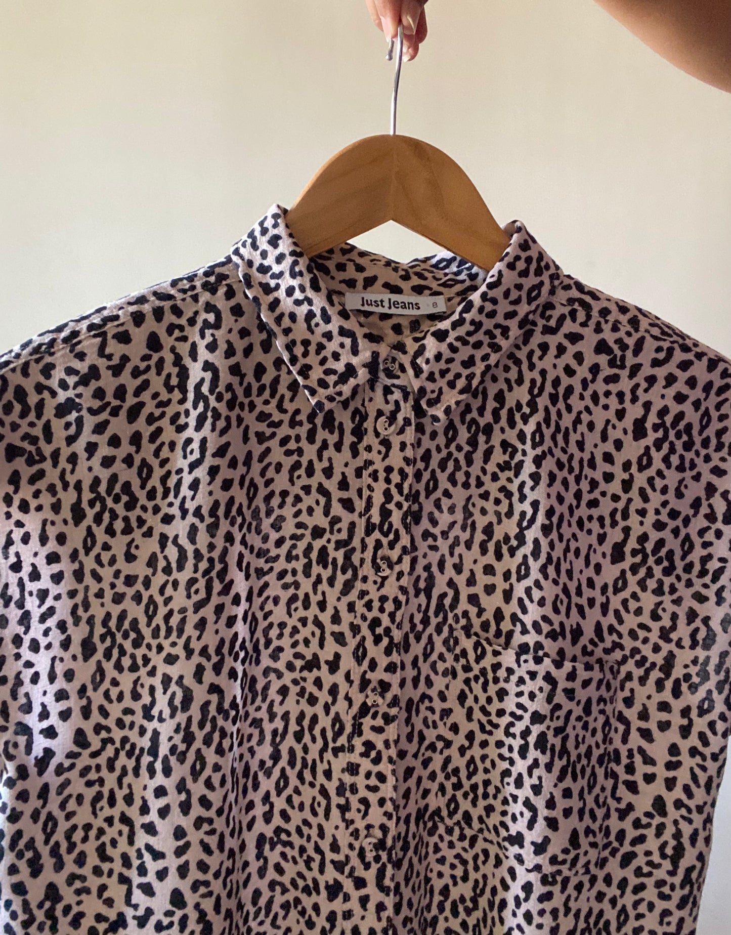 Leopard Print Vintage Shirt