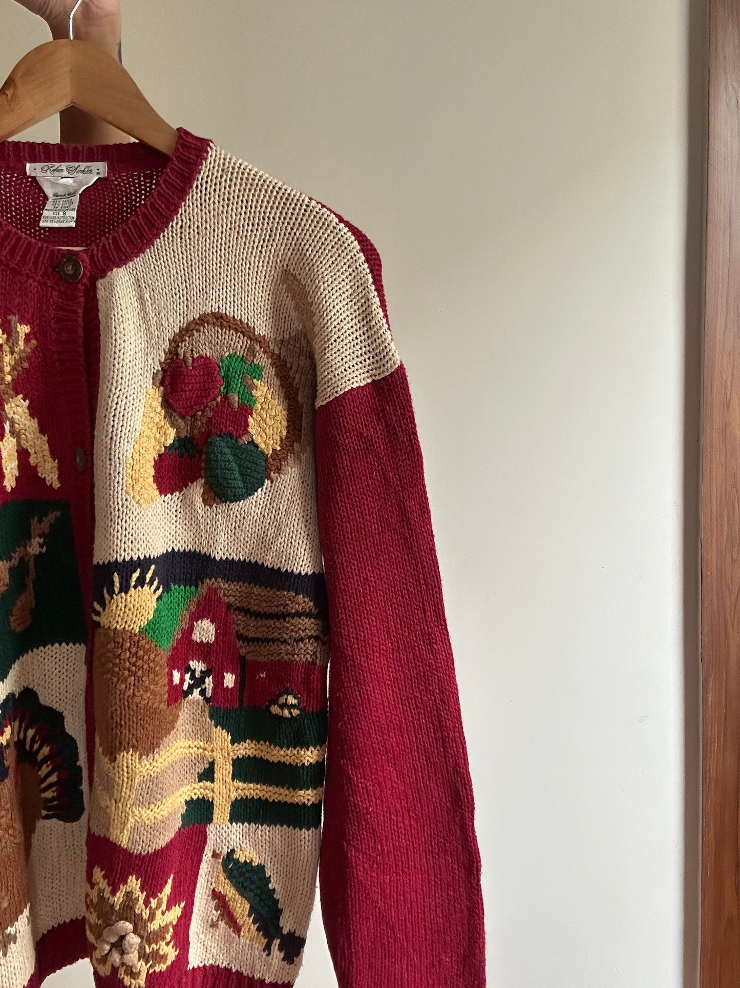 Robin Sinkler Vintage Hand Knit Cardigan