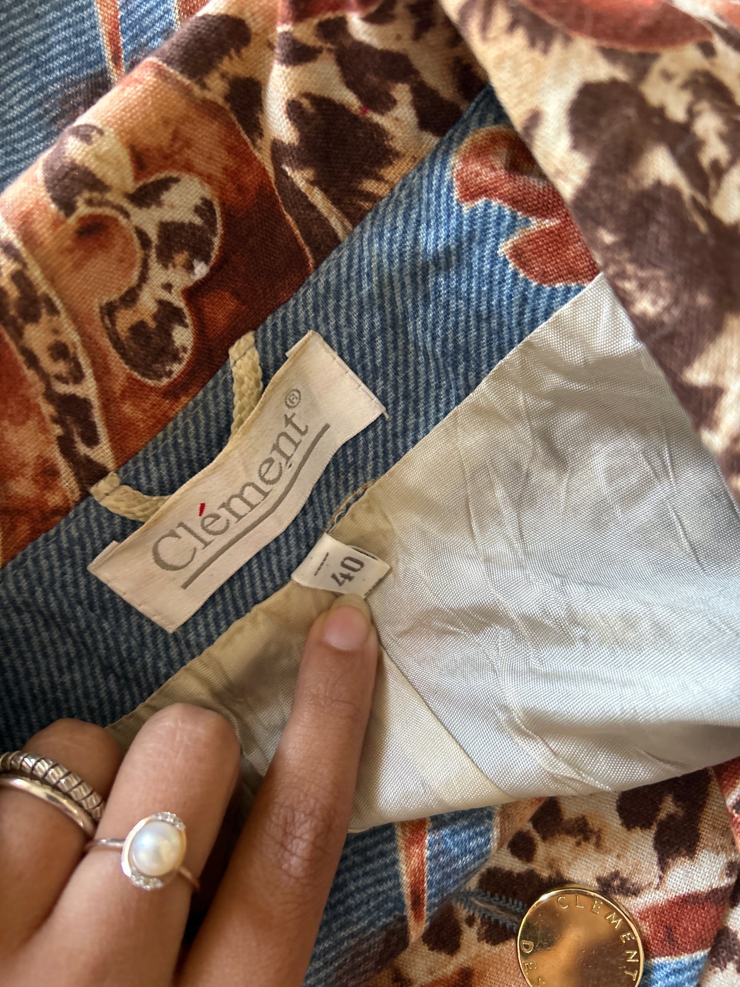 Clement Vintage Linen Shaket