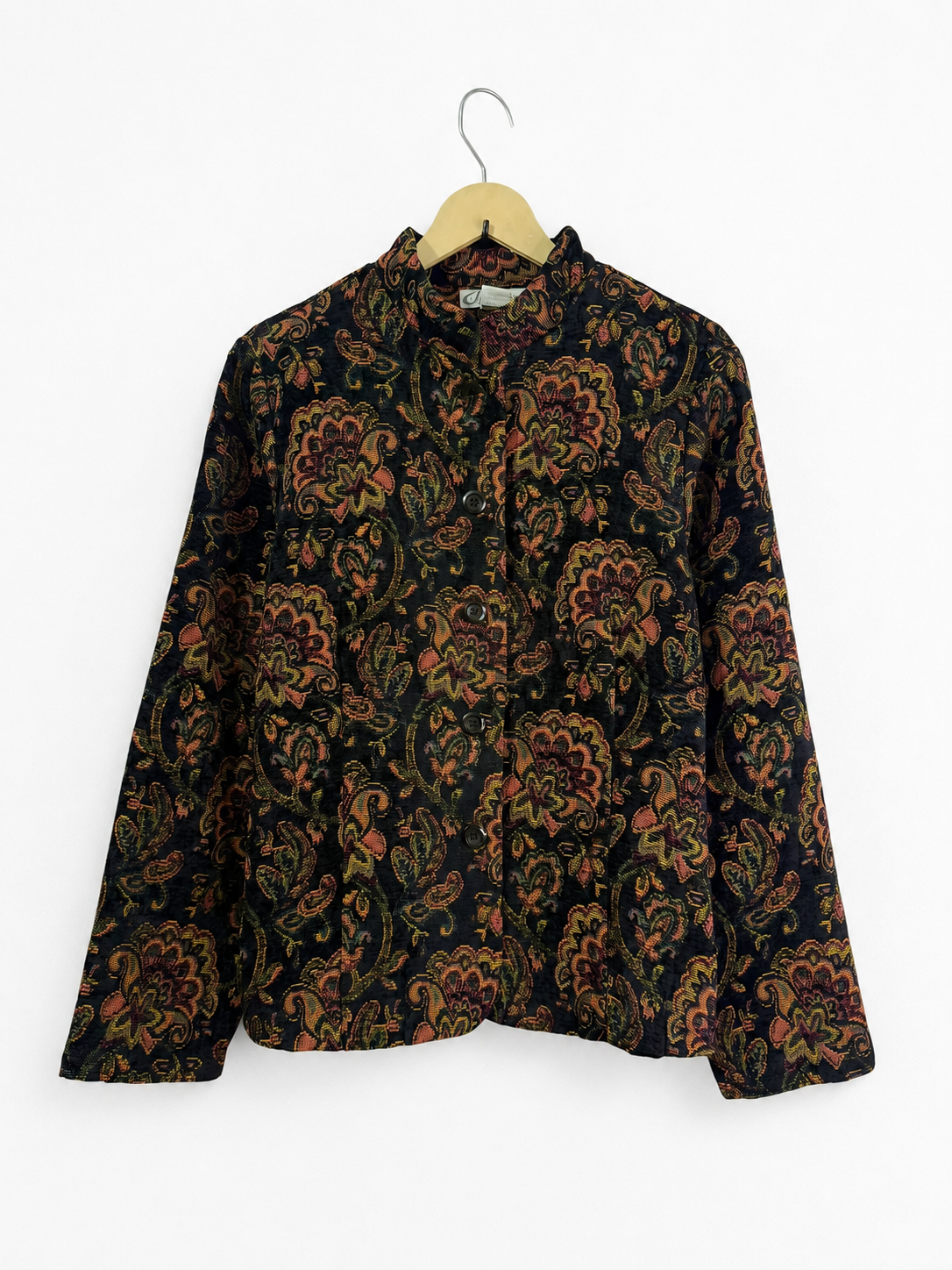 Vintage Floral Tapestry Jacket
