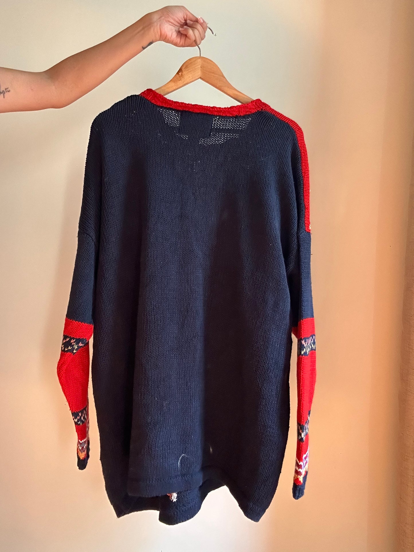 Jacque & Koko Together Vintage Hand Embroidered Pullover